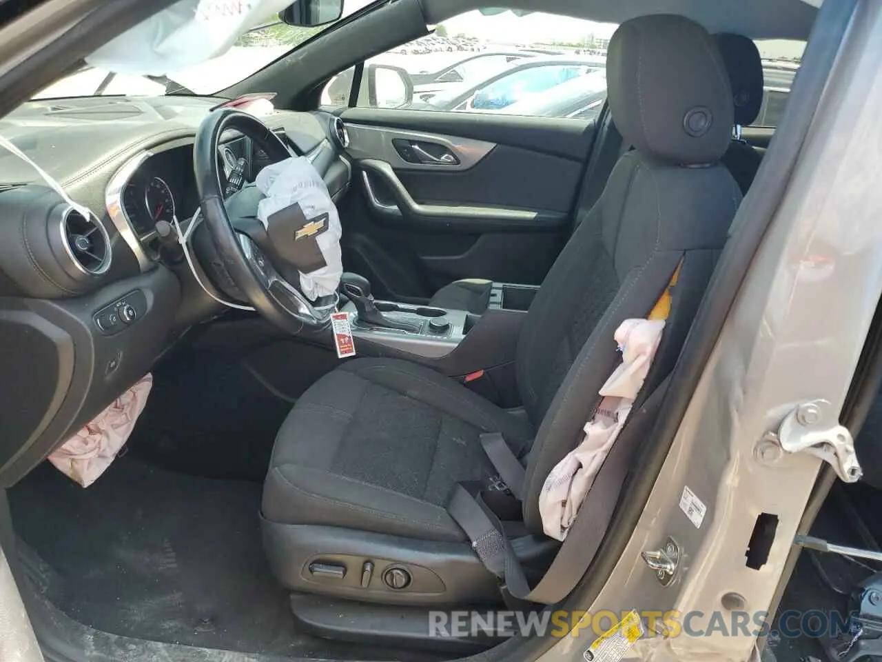 7 fotografías del automóvil dañado 3GNKBCRS3MS501978 CHEVROLET BLAZER 2021