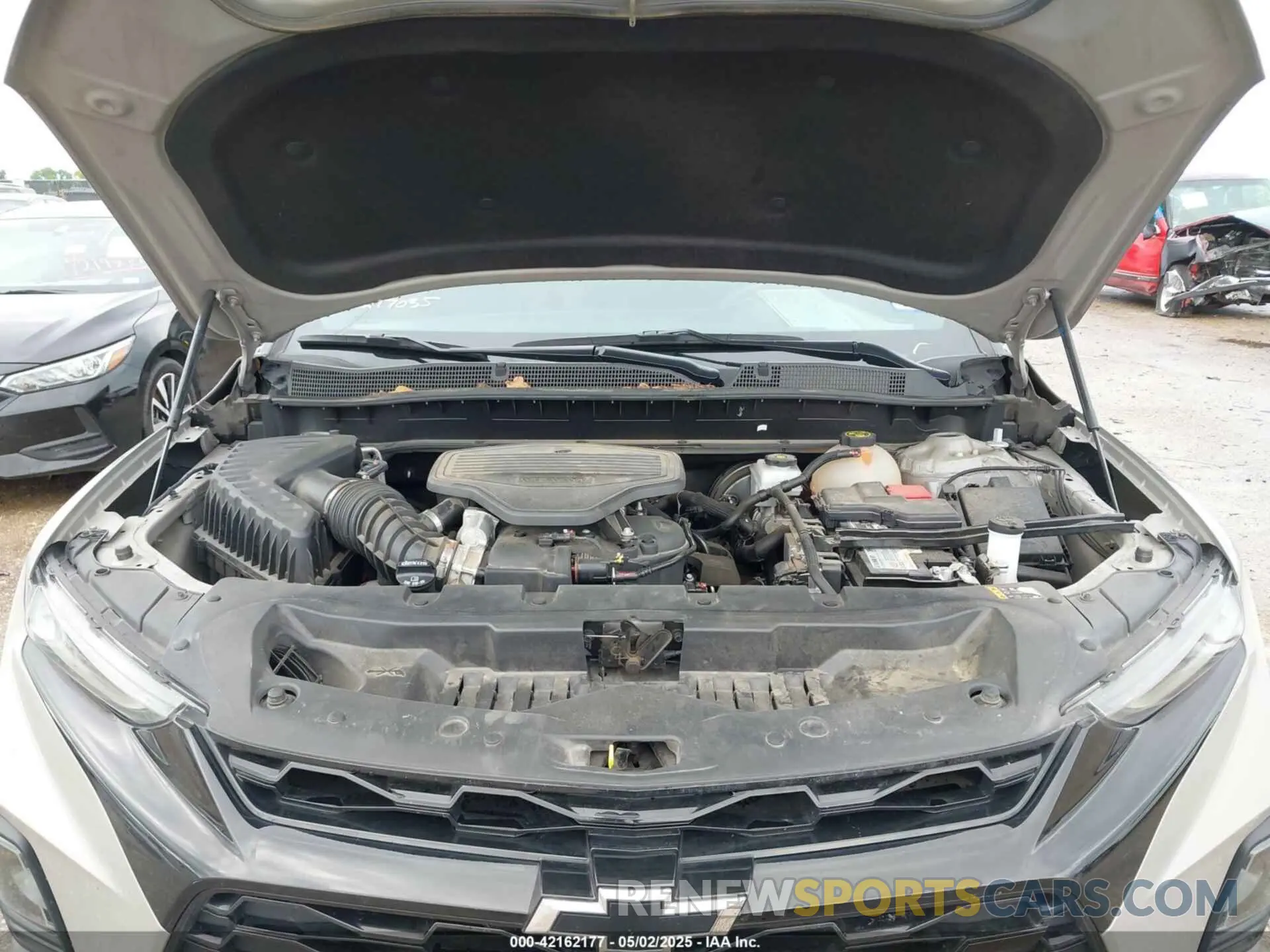 10 fotografías del automóvil dañado 3GNKBCRS4MS563177 CHEVROLET BLAZER 2021