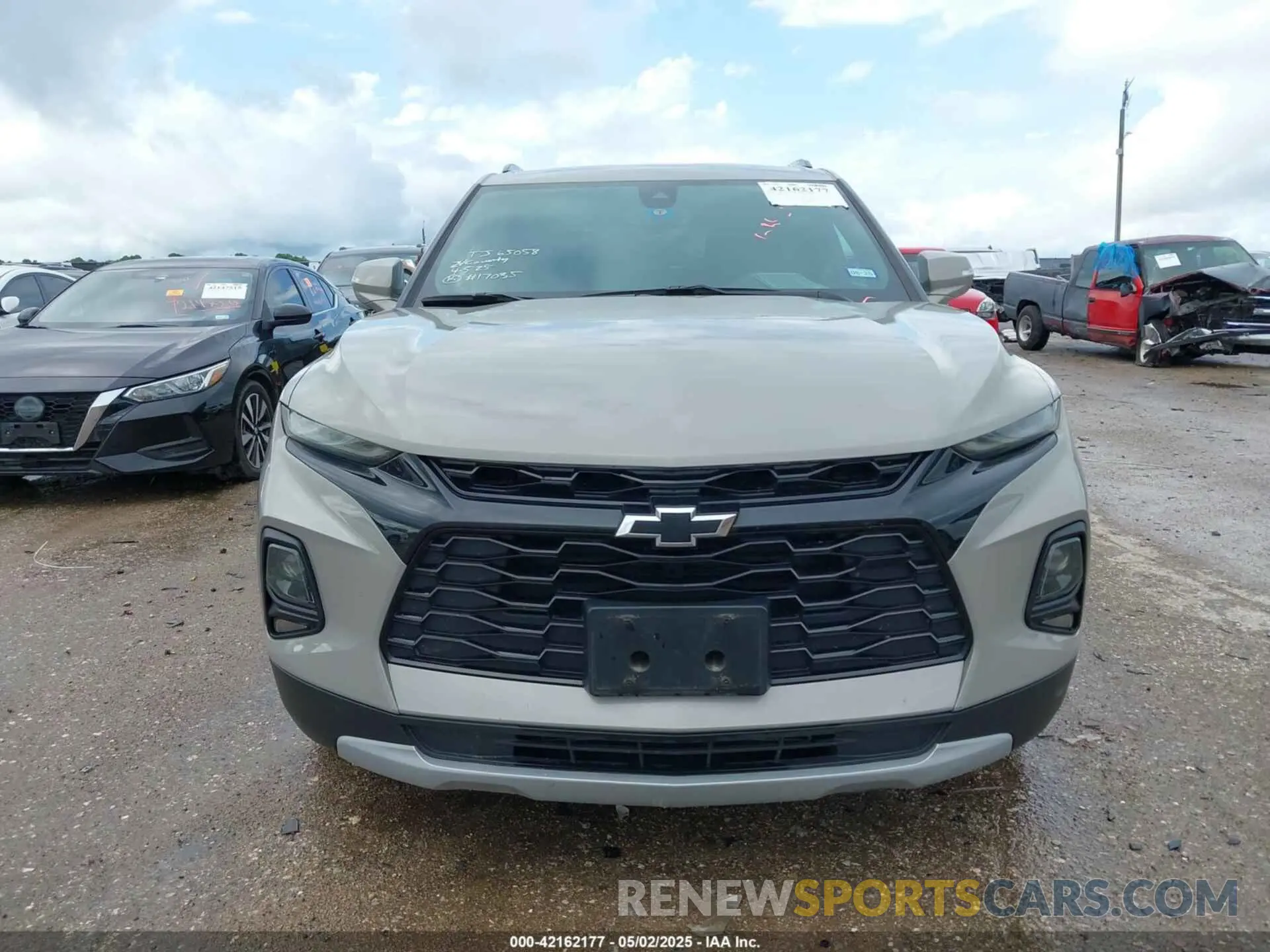 12 fotografías del automóvil dañado 3GNKBCRS4MS563177 CHEVROLET BLAZER 2021