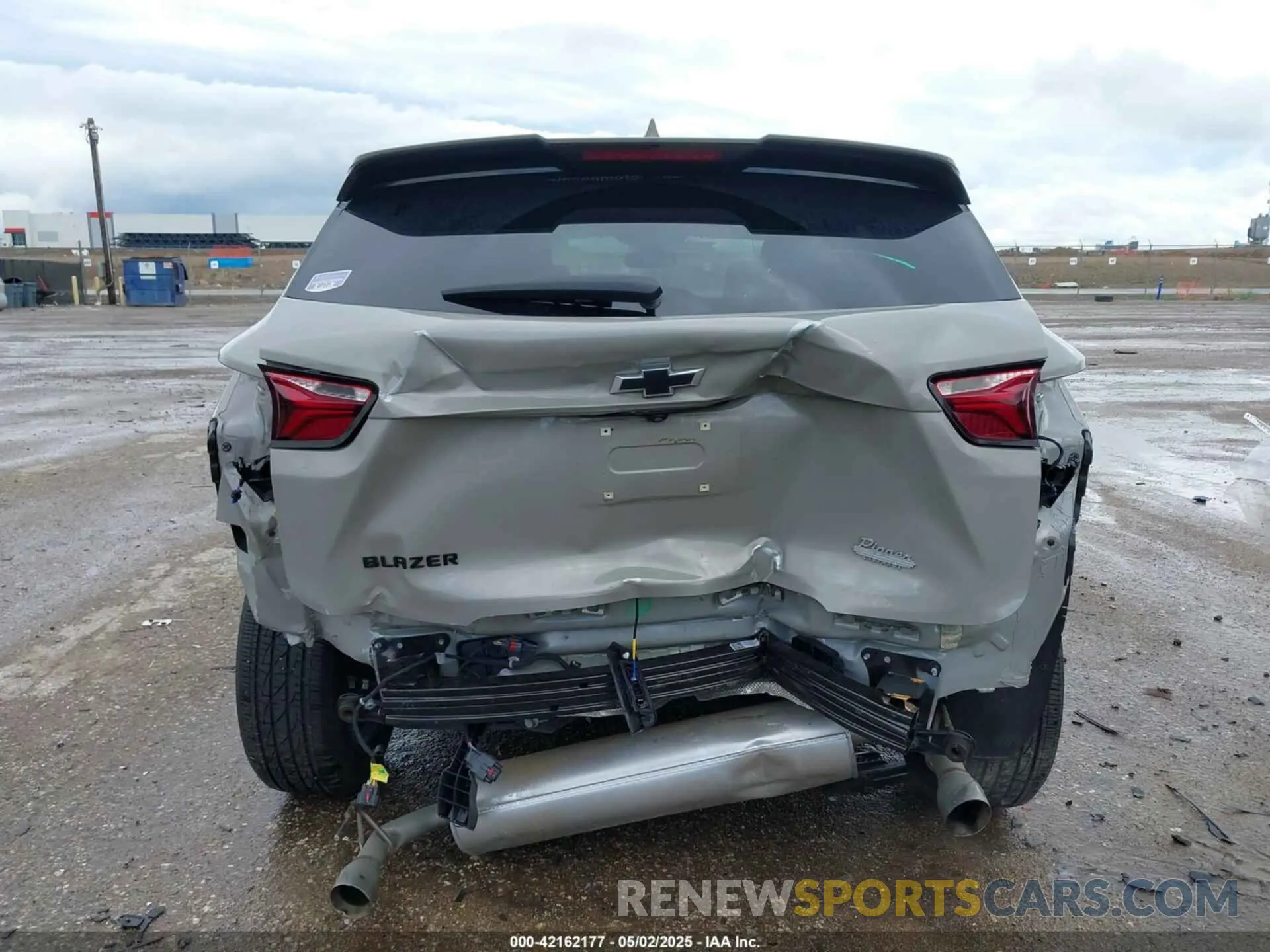 16 fotografías del automóvil dañado 3GNKBCRS4MS563177 CHEVROLET BLAZER 2021