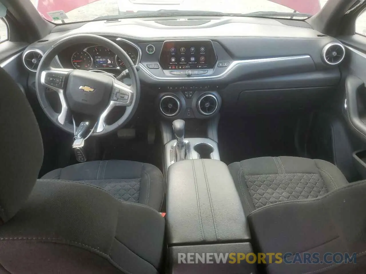 8 fotografías del automóvil dañado 3GNKBCRS5MS522654 CHEVROLET BLAZER 2021