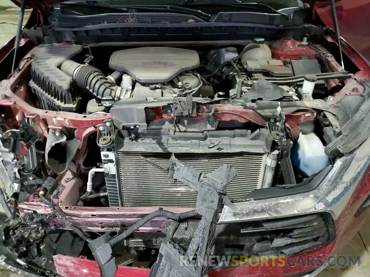 12 fotografías del automóvil dañado 3GNKBCRS7MS514281 CHEVROLET BLAZER 2021