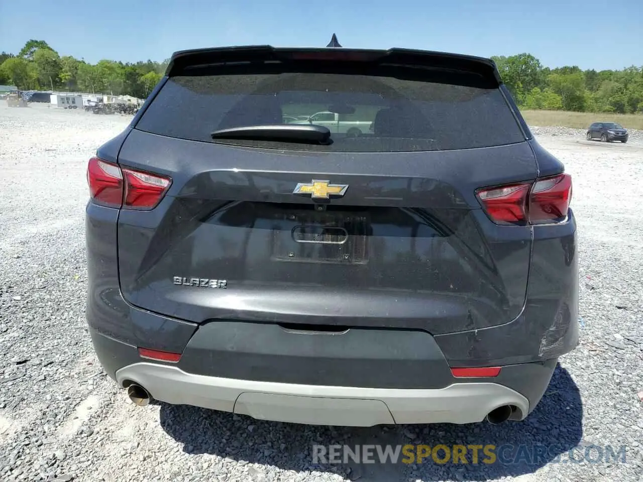 6 fotografías del automóvil dañado 3GNKBCRS8MS513057 CHEVROLET BLAZER 2021