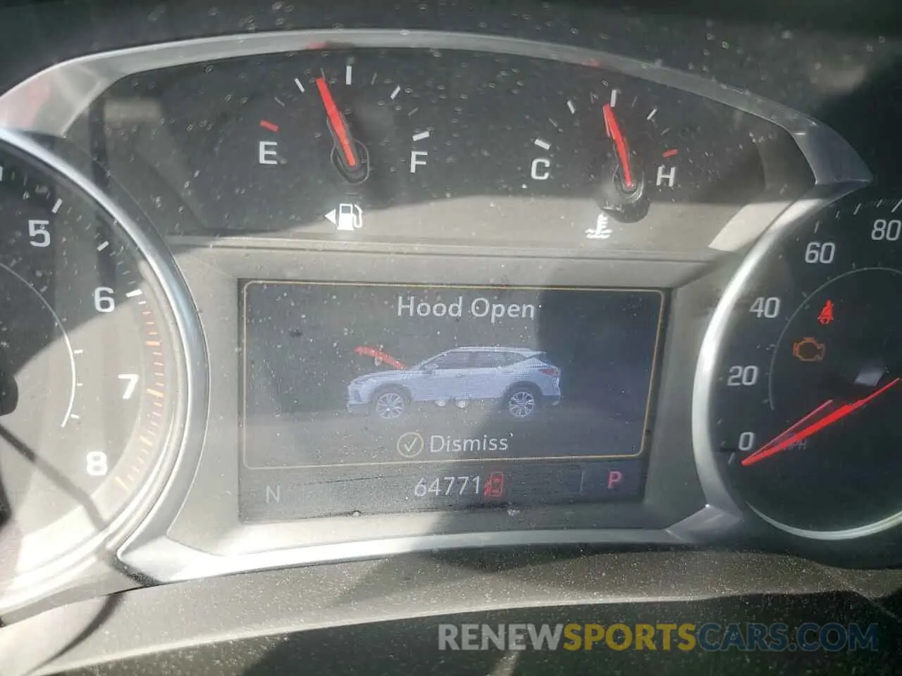 9 fotografías del automóvil dañado 3GNKBDR4XMS500026 CHEVROLET BLAZER 2021