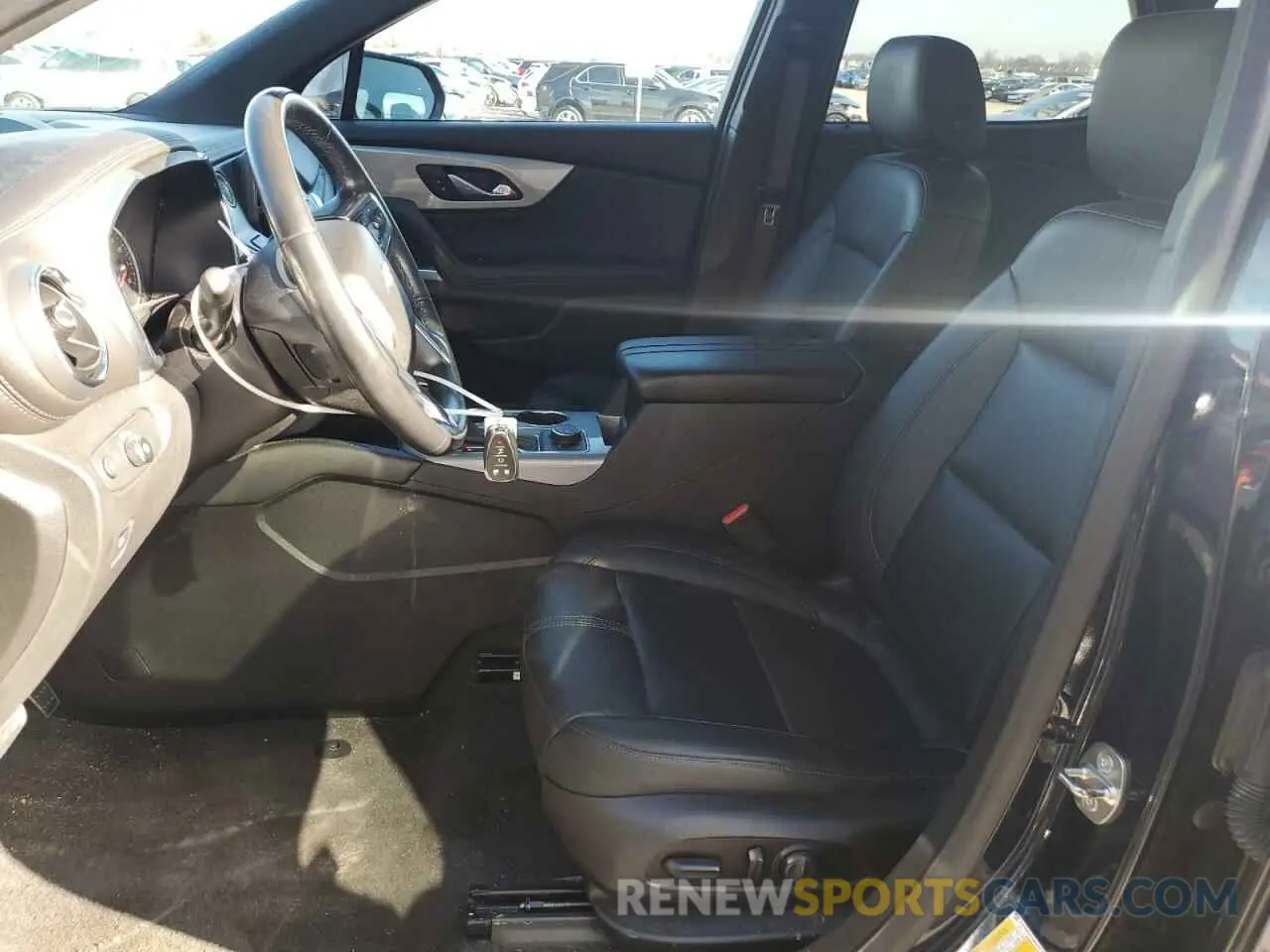 7 fotografías del automóvil dañado 3GNKBDRS0MS507985 CHEVROLET BLAZER 2021