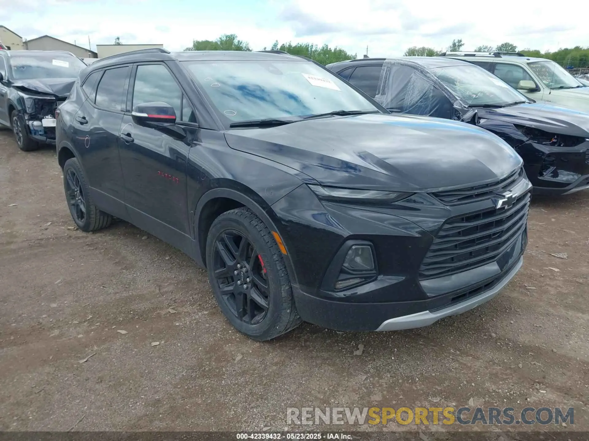1 fotografías del automóvil dañado 3GNKBDRS0MS521451 CHEVROLET BLAZER 2021