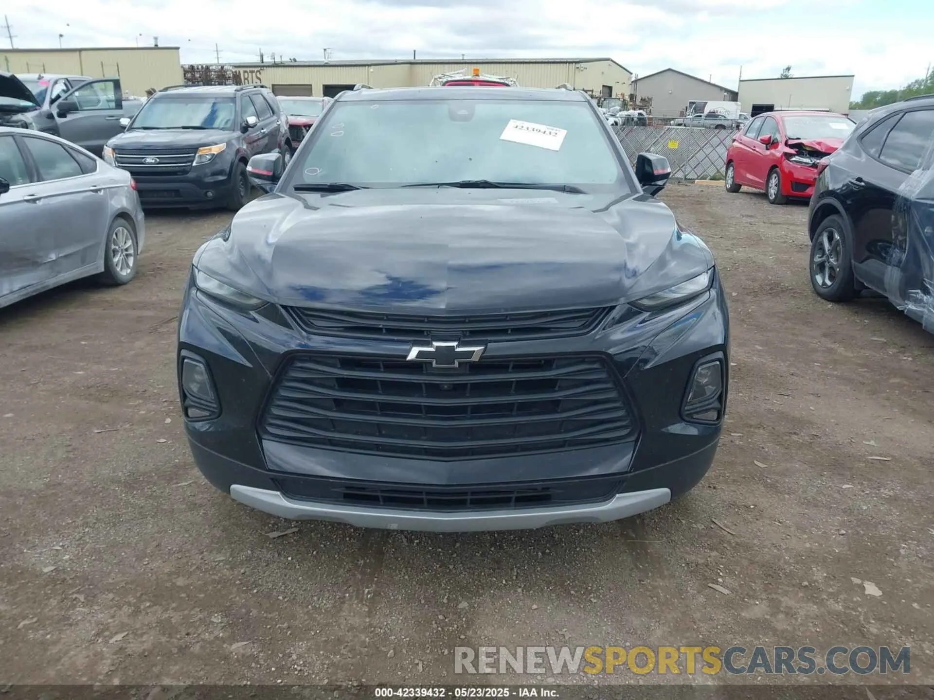 12 fotografías del automóvil dañado 3GNKBDRS0MS521451 CHEVROLET BLAZER 2021