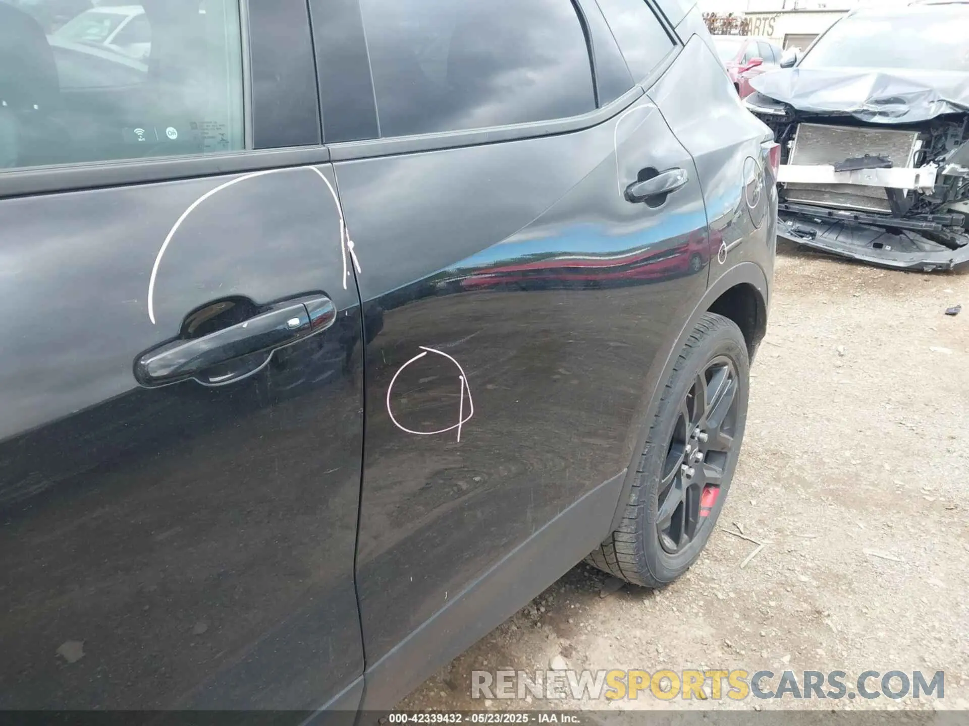 6 fotografías del automóvil dañado 3GNKBDRS0MS521451 CHEVROLET BLAZER 2021