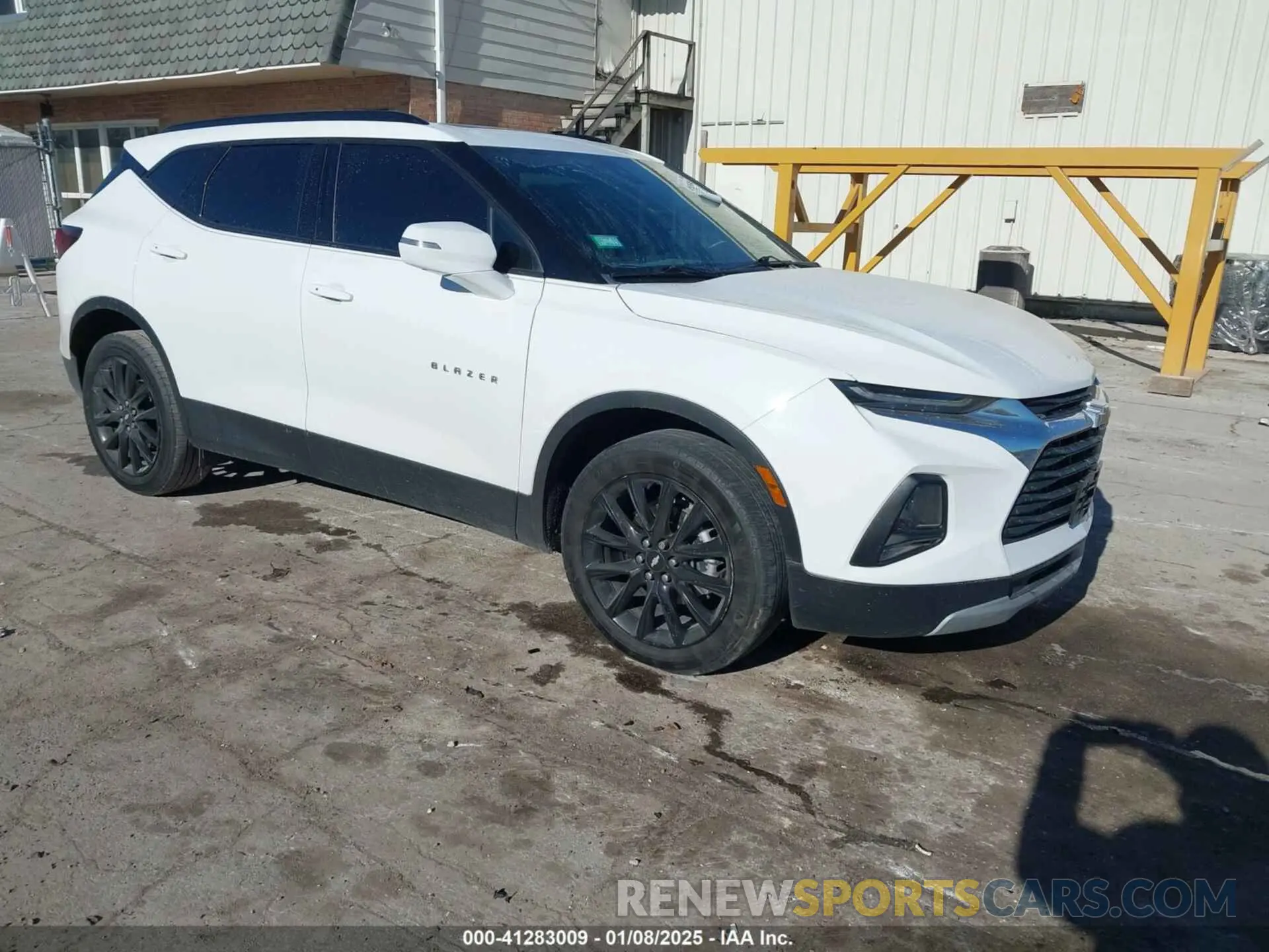 1 fotografías del automóvil dañado 3GNKBDRS0MS556250 CHEVROLET BLAZER 2021