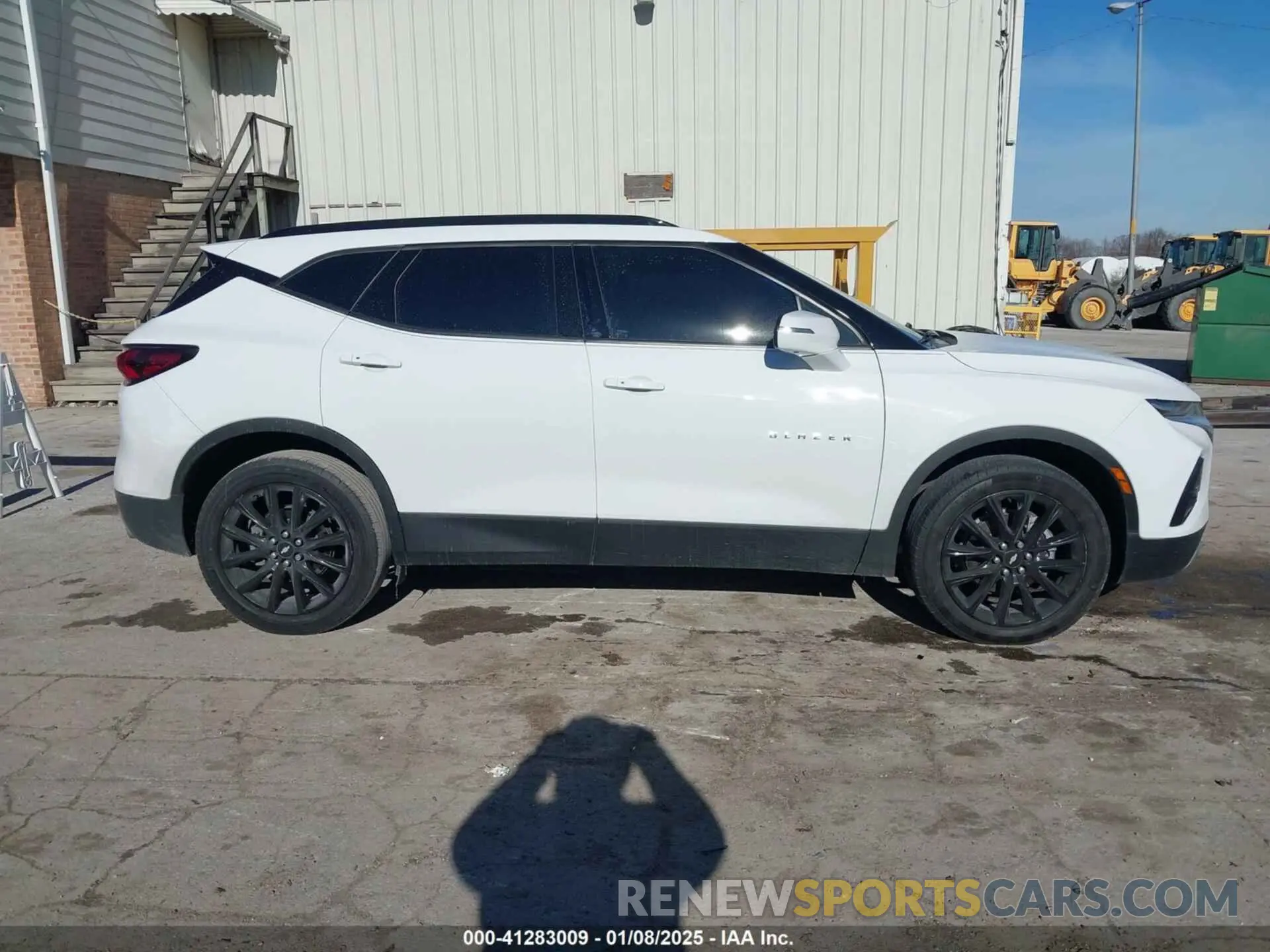 14 fotografías del automóvil dañado 3GNKBDRS0MS556250 CHEVROLET BLAZER 2021
