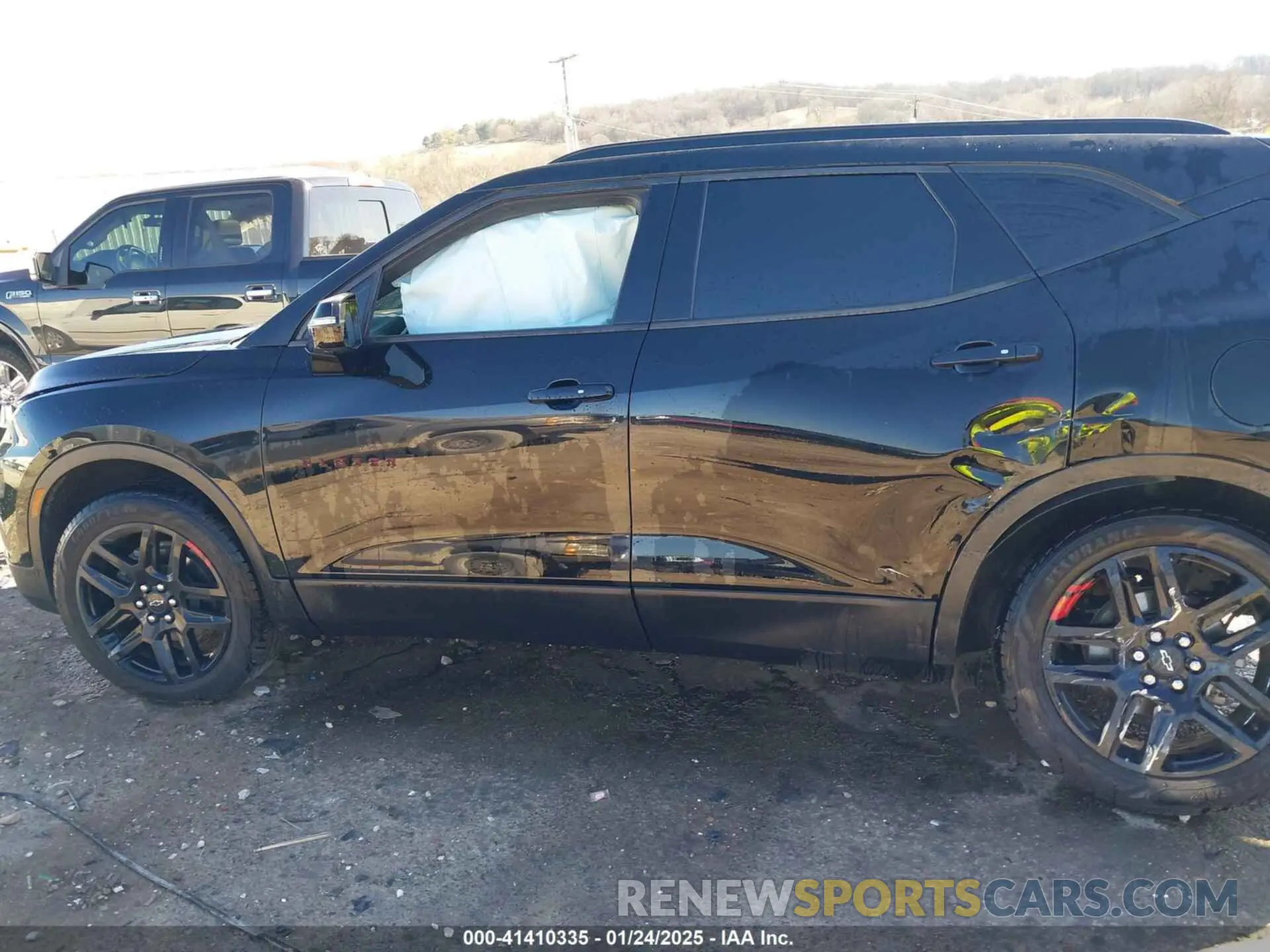 14 fotografías del automóvil dañado 3GNKBDRS8MS518961 CHEVROLET BLAZER 2021