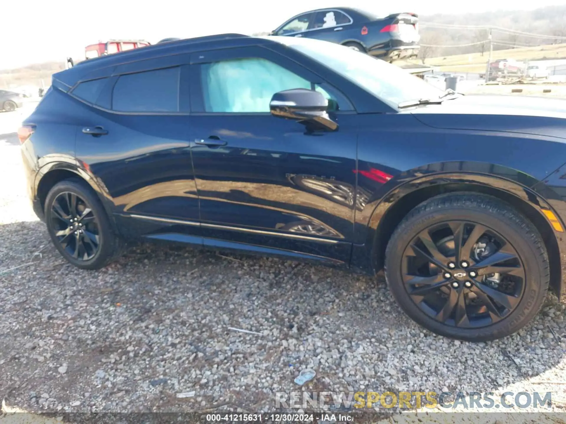 13 fotografías del automóvil dañado 3GNKBERS3MS528240 CHEVROLET BLAZER 2021
