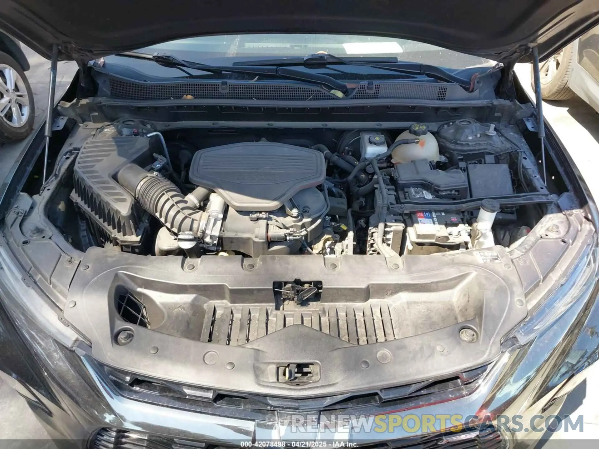 10 fotografías del automóvil dañado 3GNKBERS4MS523208 CHEVROLET BLAZER 2021