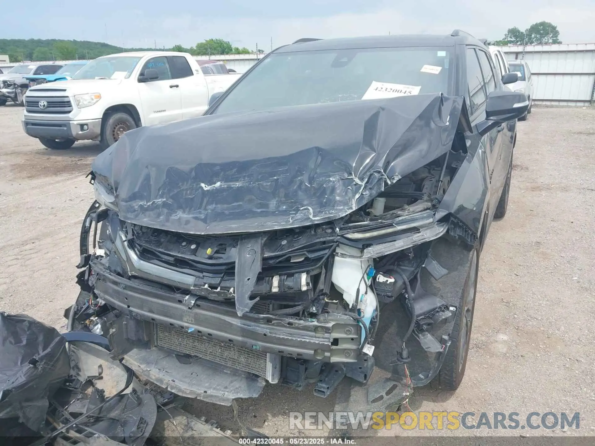 6 fotografías del automóvil dañado 3GNKBERS6MS583636 CHEVROLET BLAZER 2021