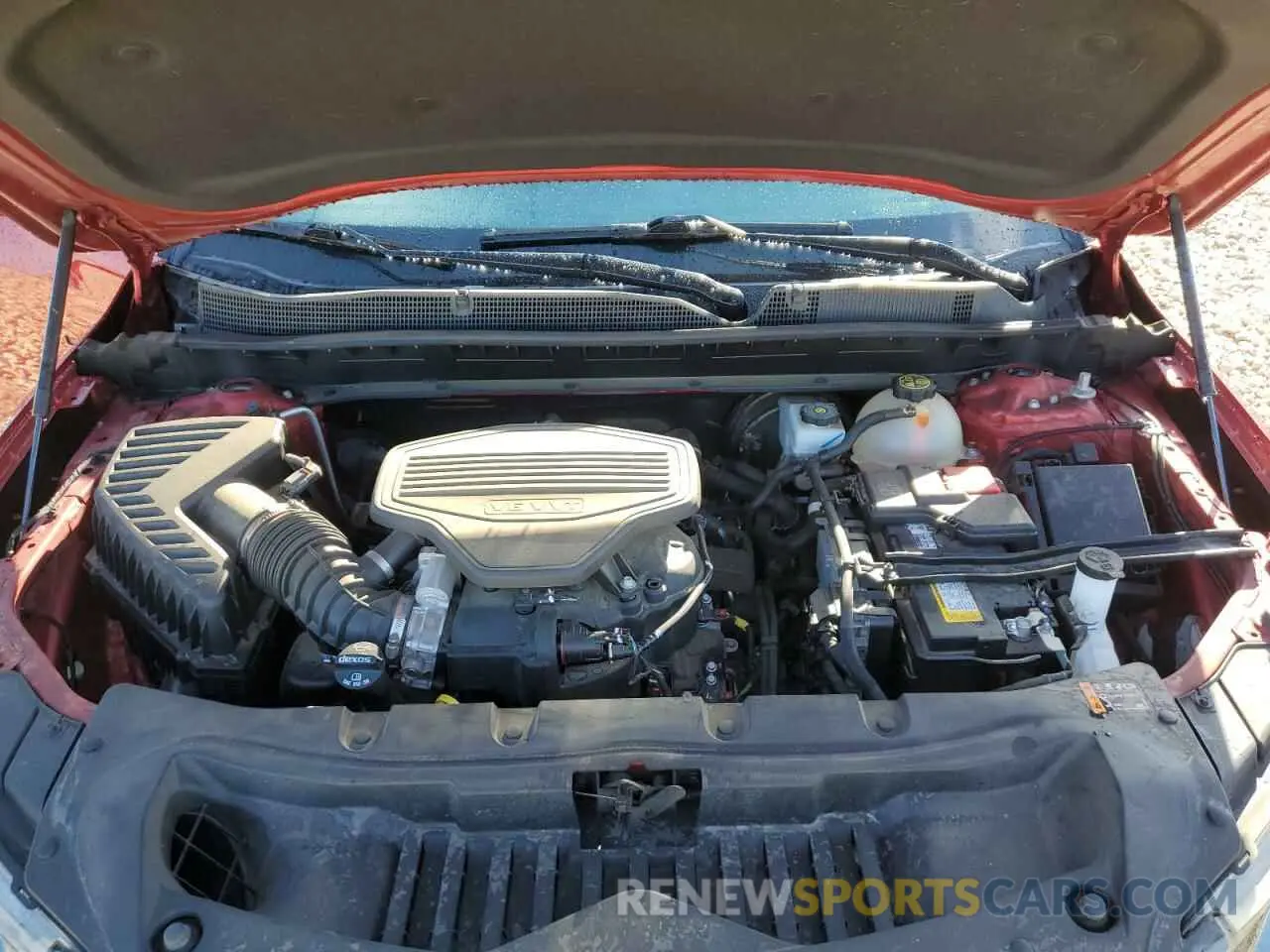 12 fotografías del automóvil dañado 3GNKBERSXMS521902 CHEVROLET BLAZER 2021