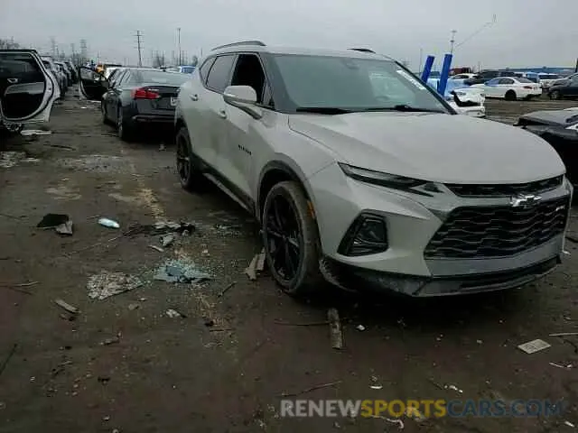 12 fotografías del automóvil dañado 3GNKBERSXMS545228 CHEVROLET BLAZER 2021