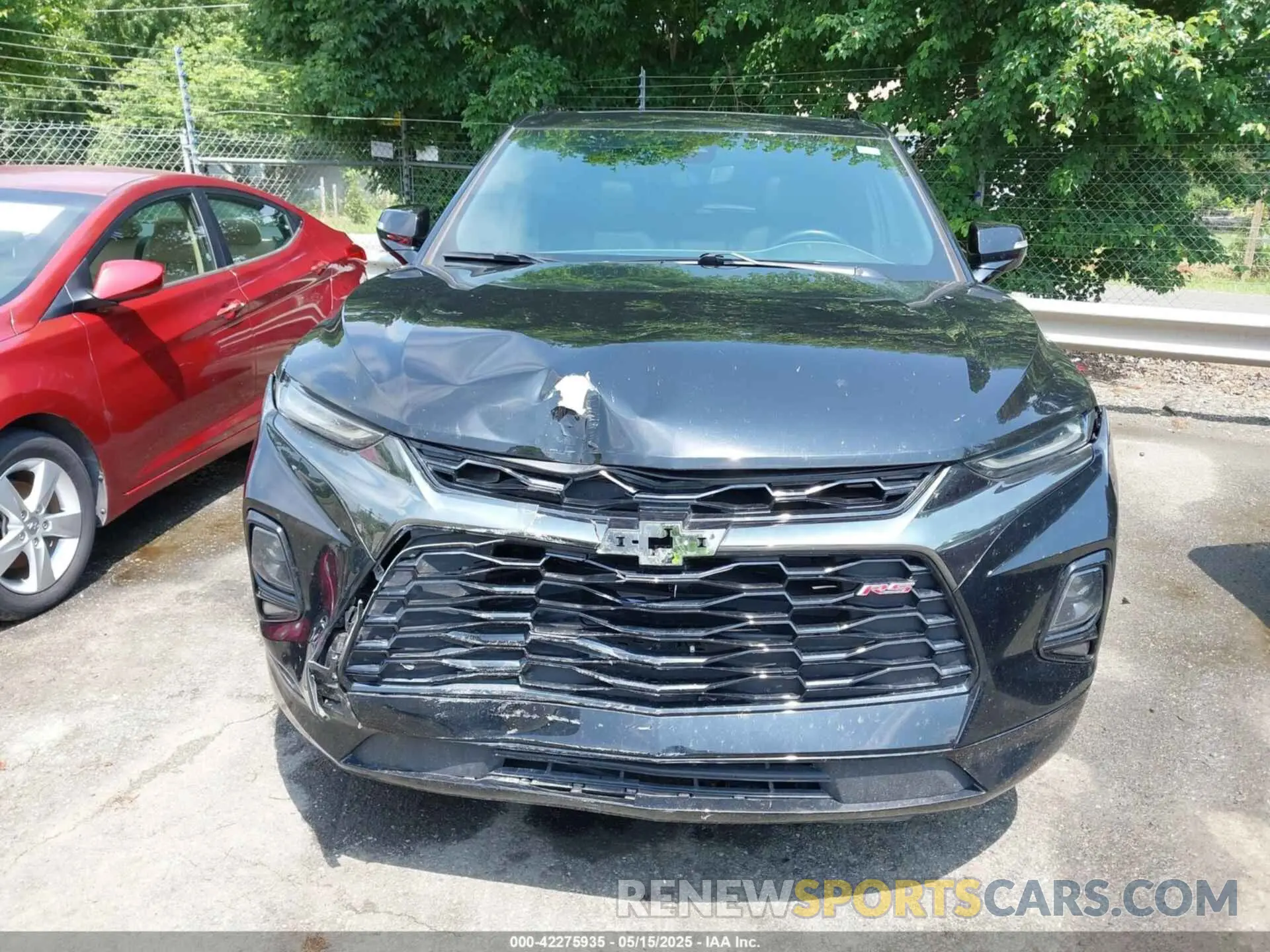 12 fotografías del automóvil dañado 3GNKBERSXMS552535 CHEVROLET BLAZER 2021