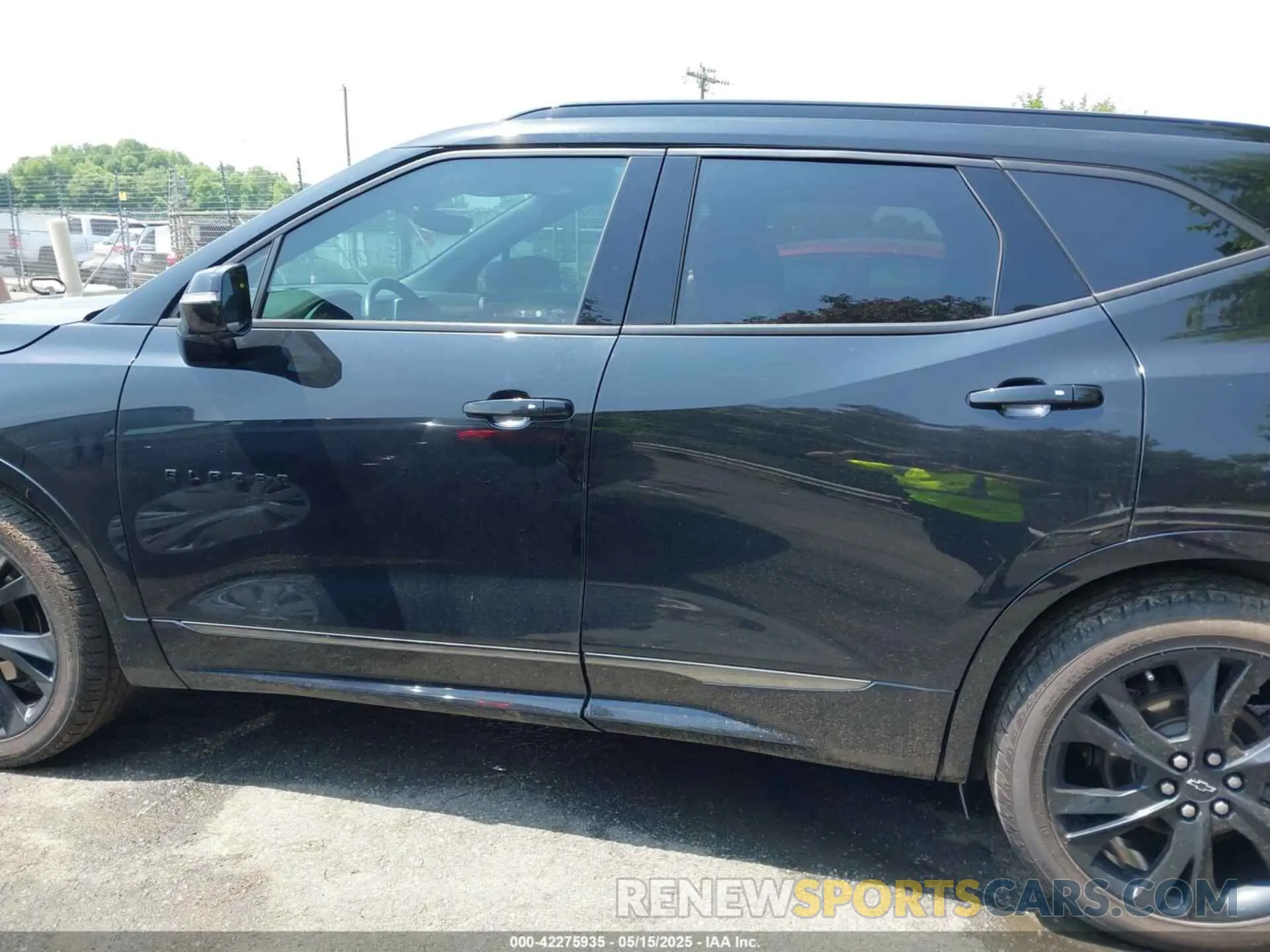 14 fotografías del automóvil dañado 3GNKBERSXMS552535 CHEVROLET BLAZER 2021