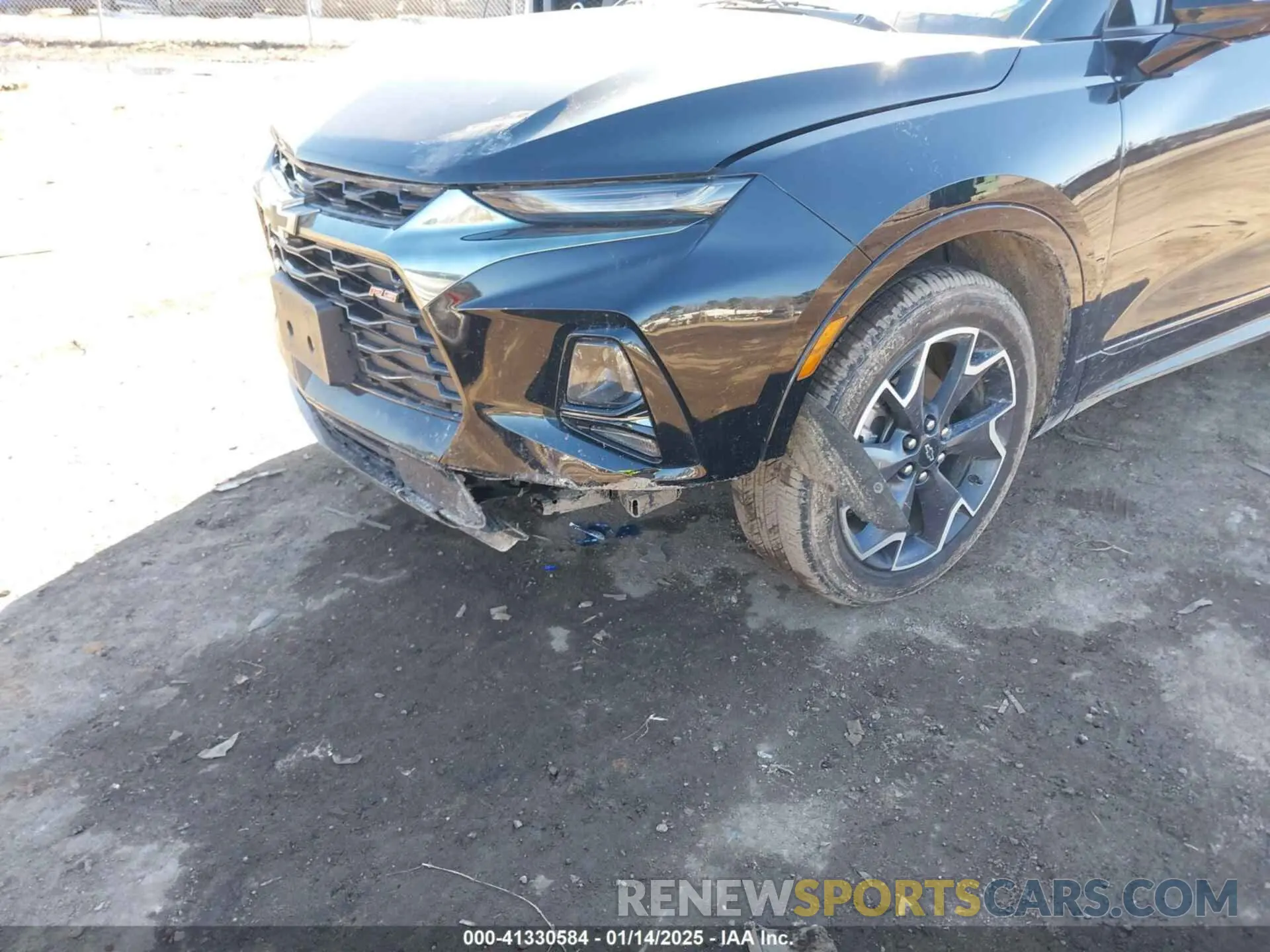 6 fotografías del automóvil dañado 3GNKBERSXMS571389 CHEVROLET BLAZER 2021