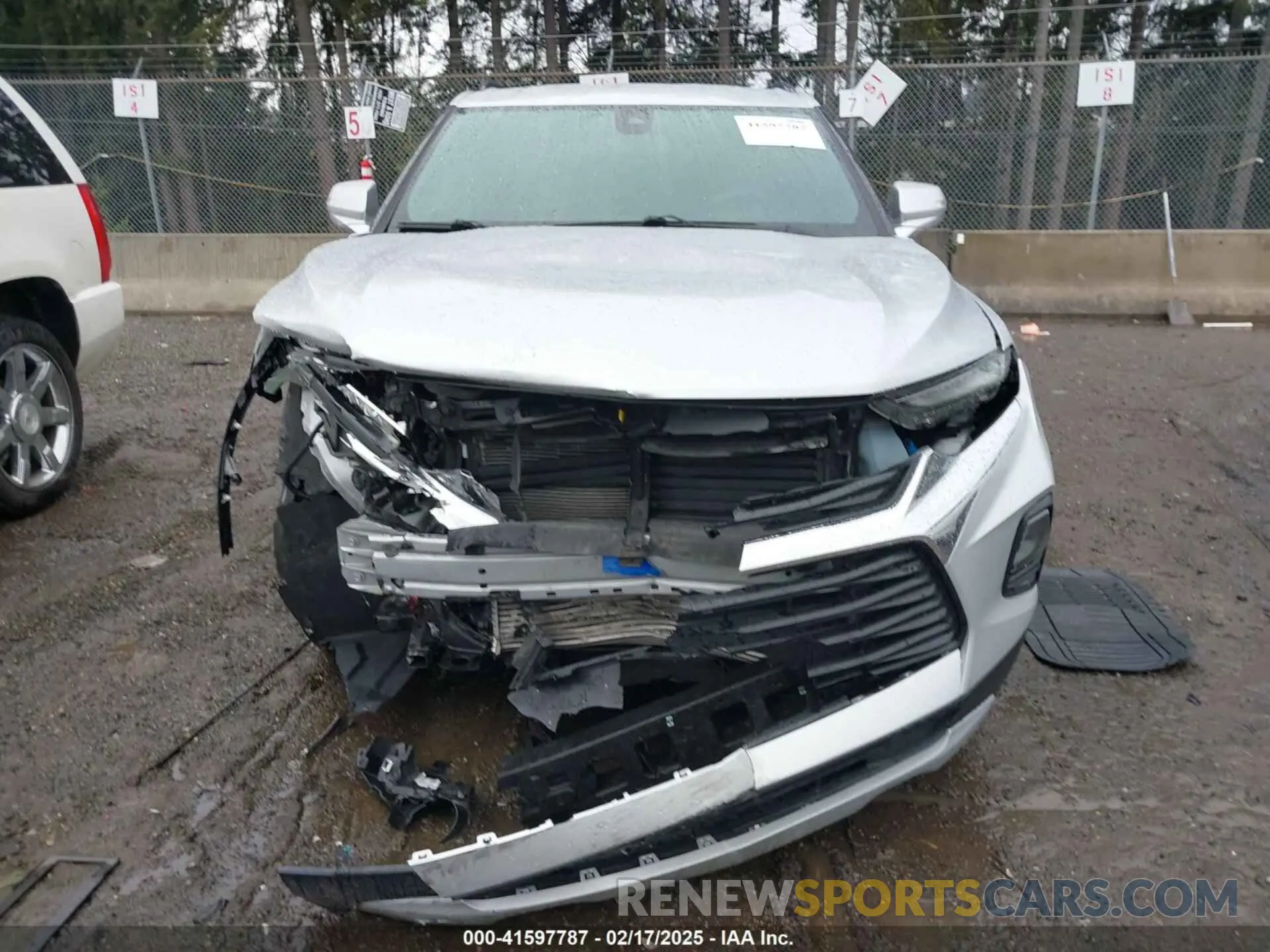 12 fotografías del automóvil dañado 3GNKBHR40MS557195 CHEVROLET BLAZER 2021