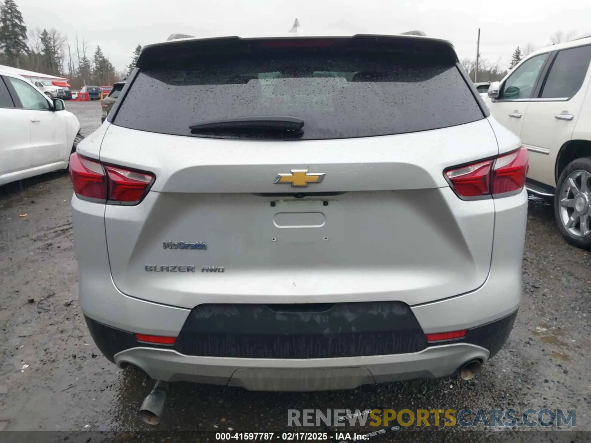 16 fotografías del automóvil dañado 3GNKBHR40MS557195 CHEVROLET BLAZER 2021