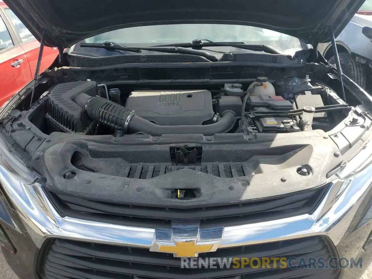 12 fotografías del automóvil dañado 3GNKBHR45MS583713 CHEVROLET BLAZER 2021