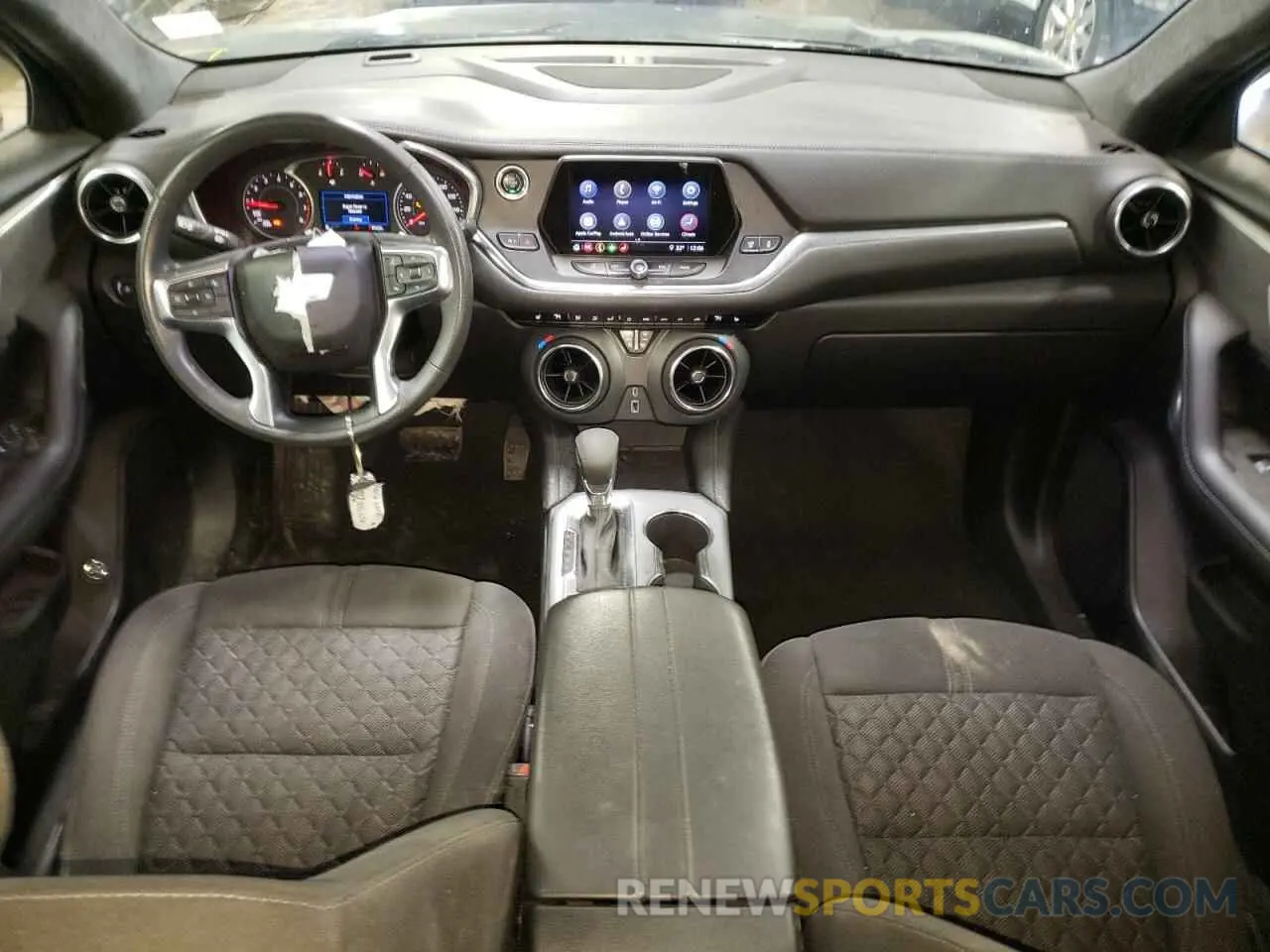 8 fotografías del automóvil dañado 3GNKBHR46MS522760 CHEVROLET BLAZER 2021