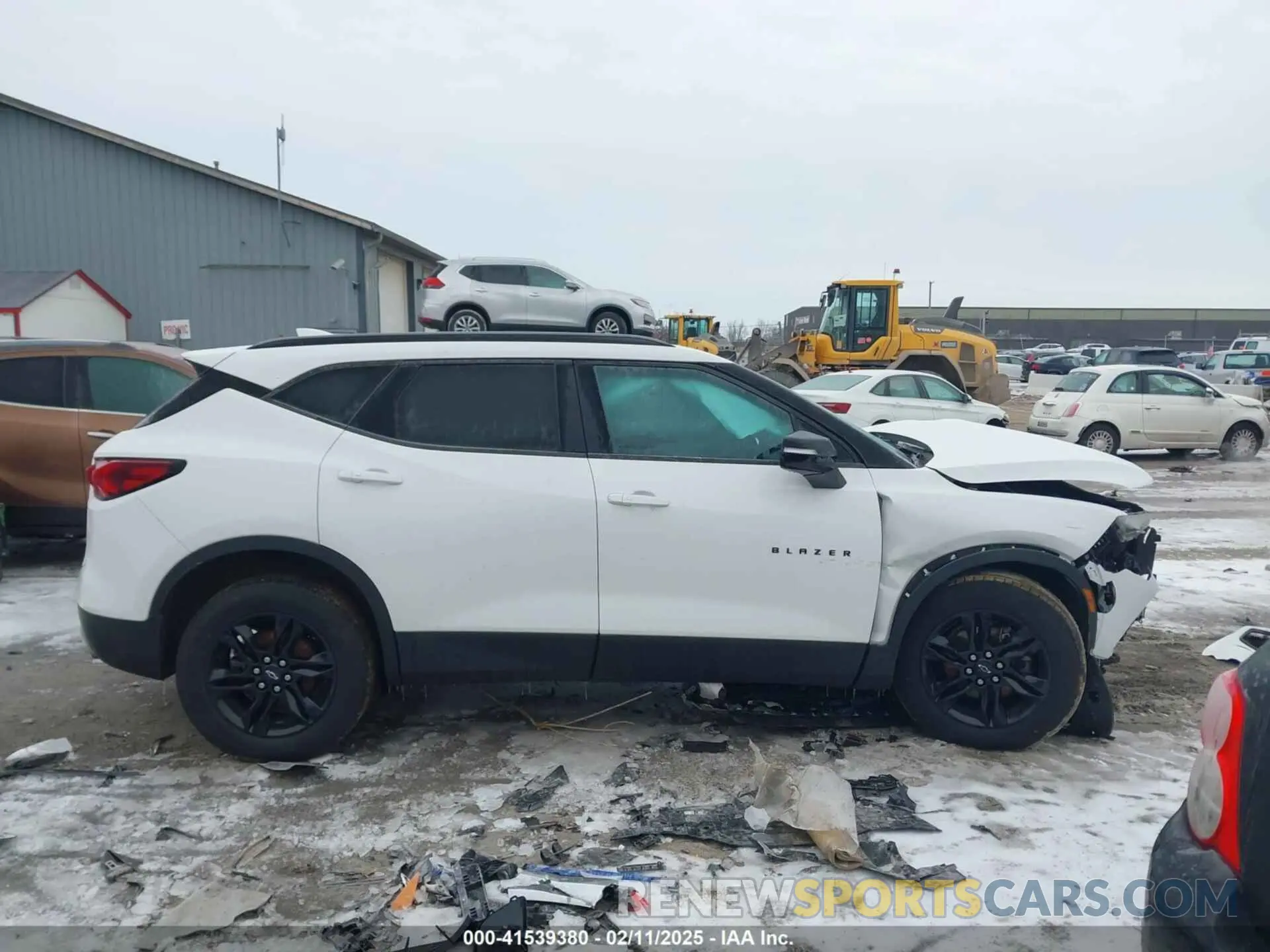 14 fotografías del automóvil dañado 3GNKBHR47MS562751 CHEVROLET BLAZER 2021