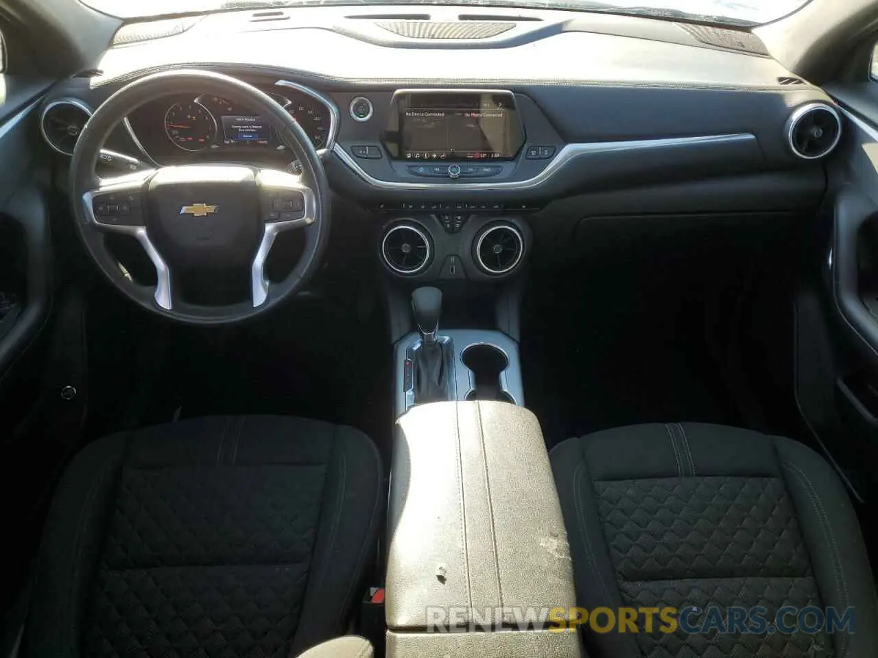 8 fotografías del automóvil dañado 3GNKBHR49MS541772 CHEVROLET BLAZER 2021