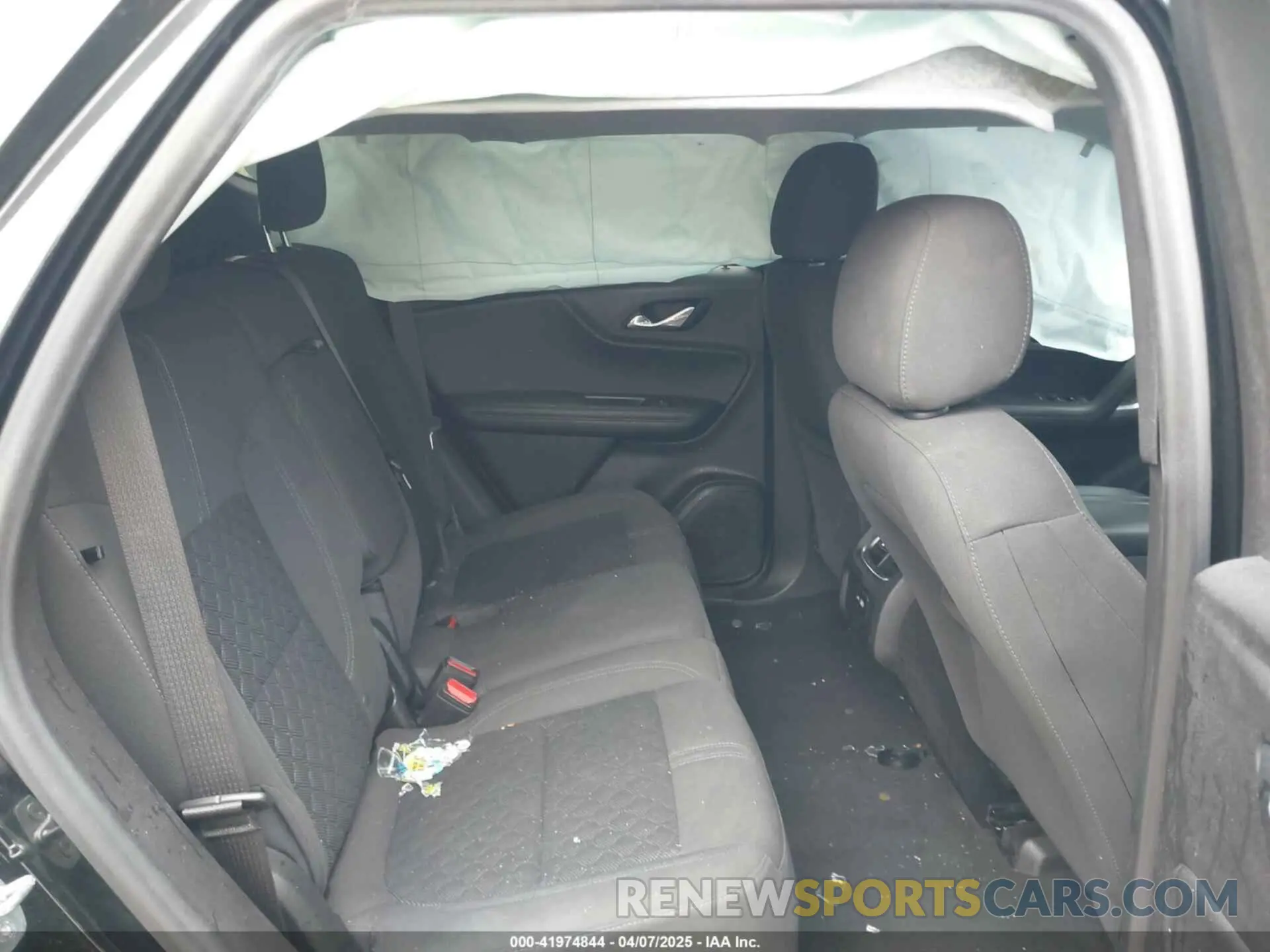 8 fotografías del automóvil dañado 3GNKBHRS1MS512667 CHEVROLET BLAZER 2021