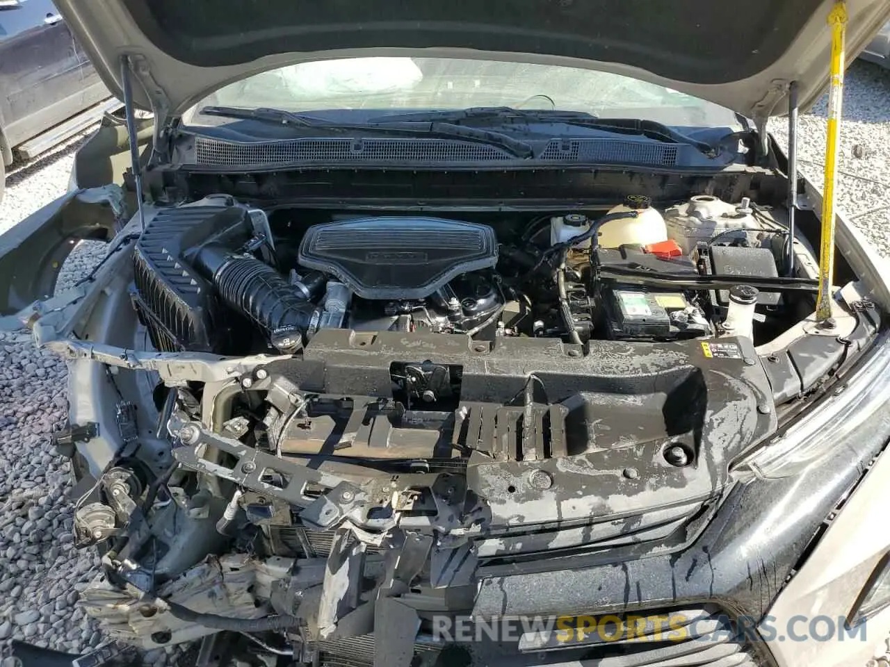 11 fotografías del automóvil dañado 3GNKBHRS3MS505347 CHEVROLET BLAZER 2021