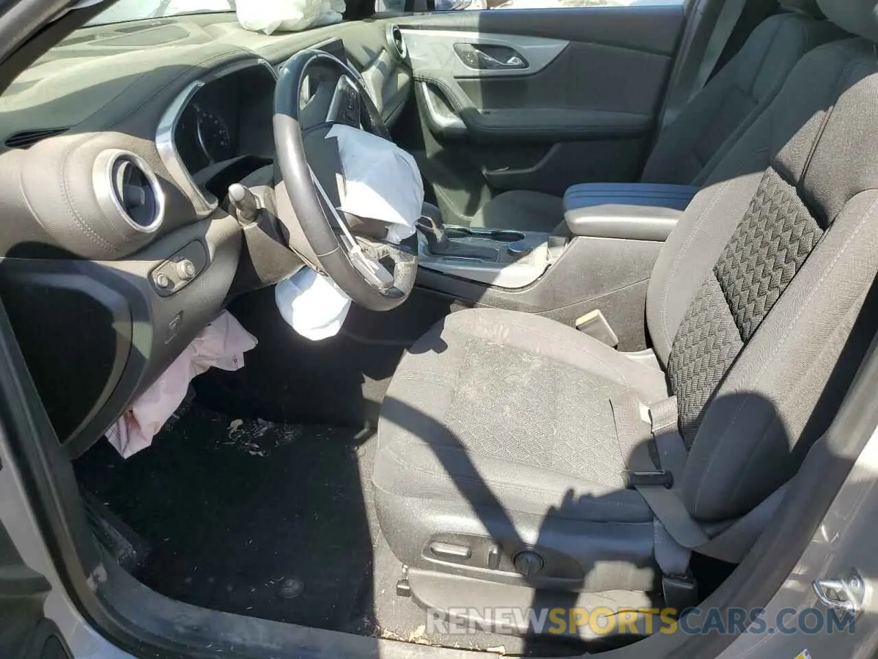 7 fotografías del automóvil dañado 3GNKBHRS3MS505347 CHEVROLET BLAZER 2021