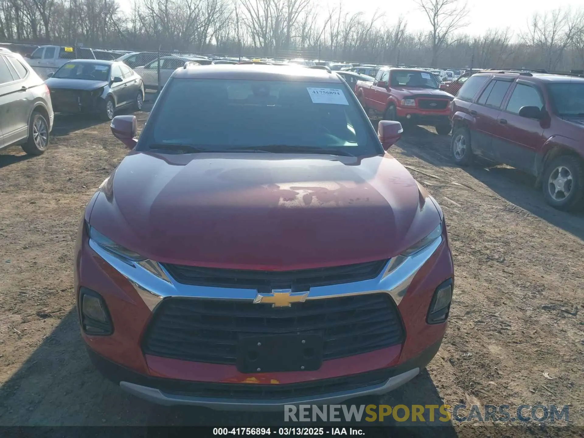 12 fotografías del automóvil dañado 3GNKBHRS3MS574622 CHEVROLET BLAZER 2021