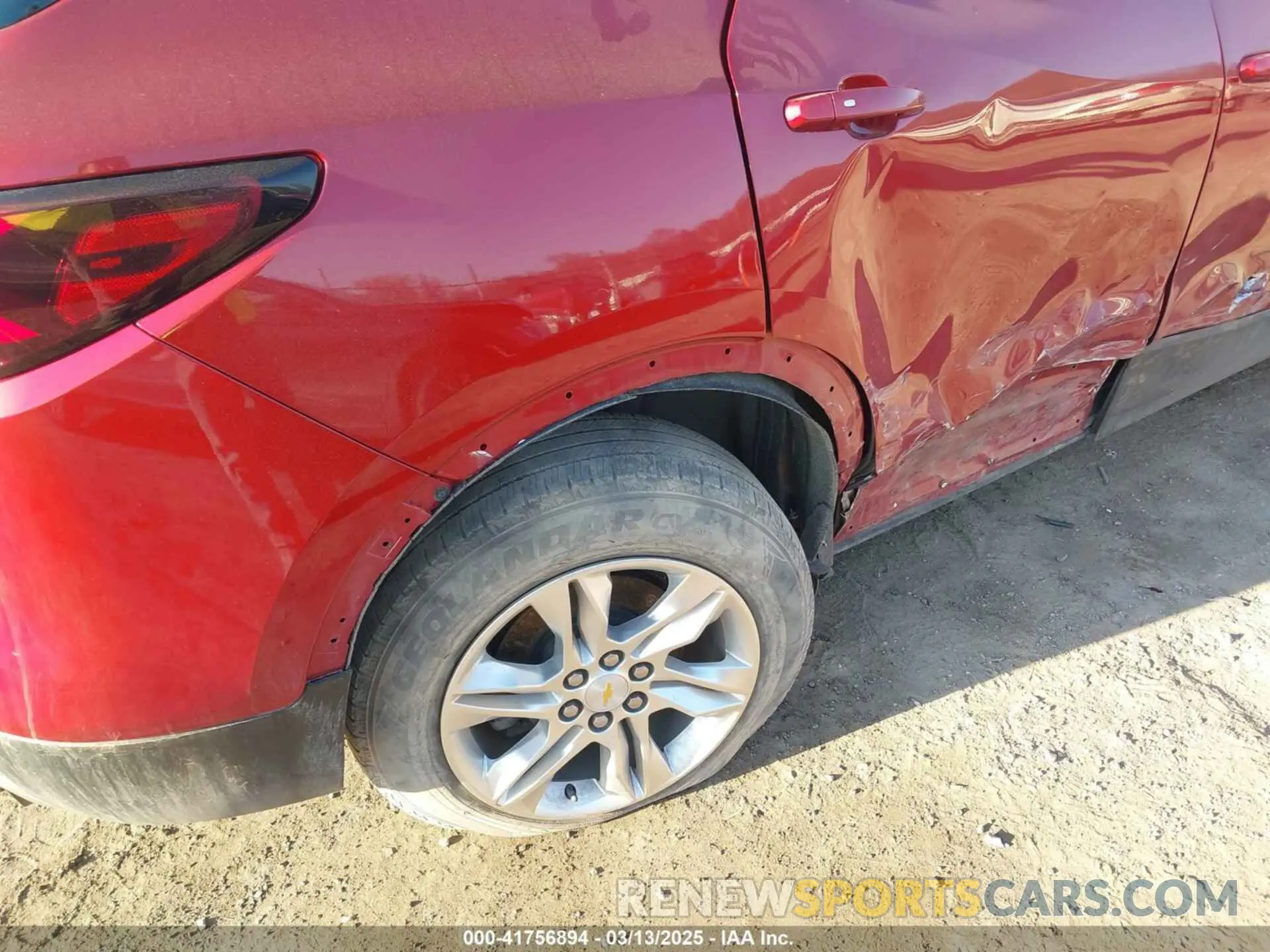 6 fotografías del automóvil dañado 3GNKBHRS3MS574622 CHEVROLET BLAZER 2021