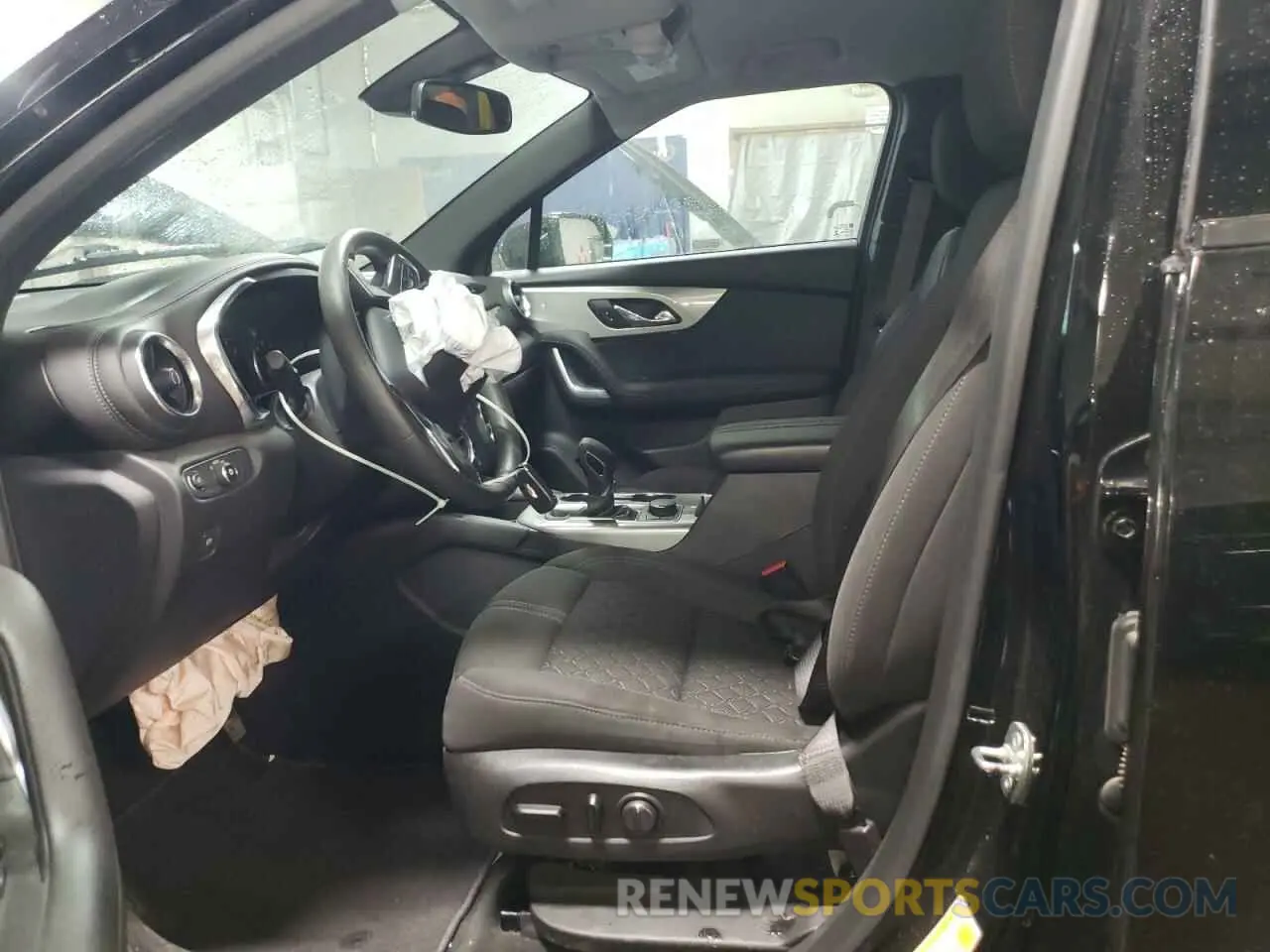 7 fotografías del automóvil dañado 3GNKBHRS4MS524957 CHEVROLET BLAZER 2021