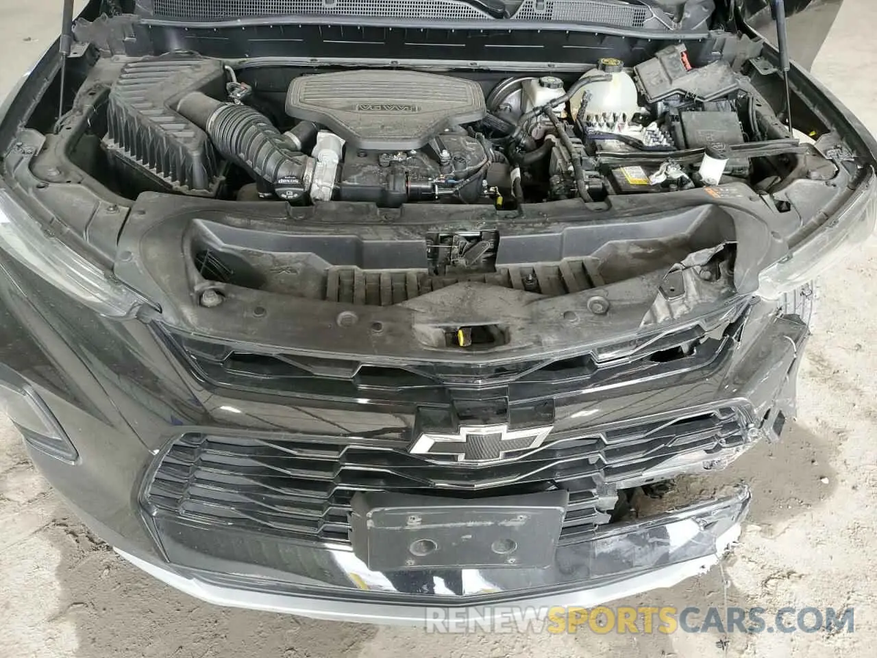 12 fotografías del automóvil dañado 3GNKBHRS5MS502546 CHEVROLET BLAZER 2021