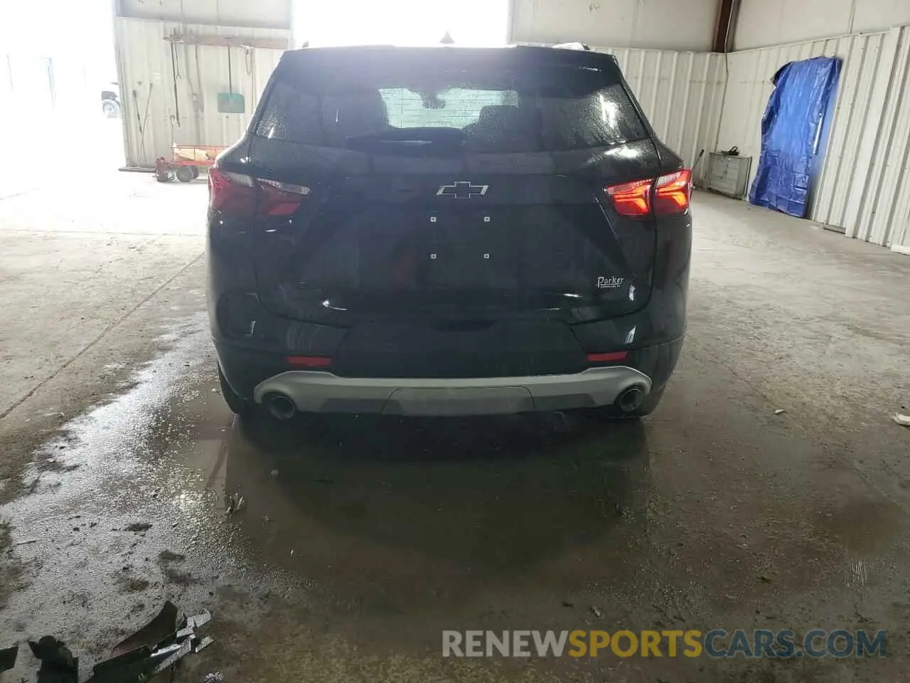 6 fotografías del automóvil dañado 3GNKBHRS5MS502546 CHEVROLET BLAZER 2021