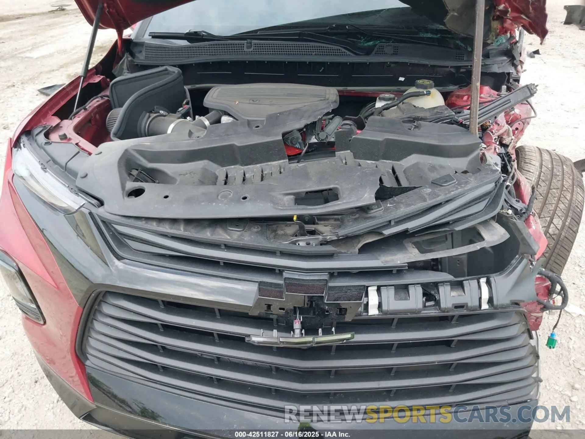 10 fotografías del automóvil dañado 3GNKBKRS4MS570818 CHEVROLET BLAZER 2021