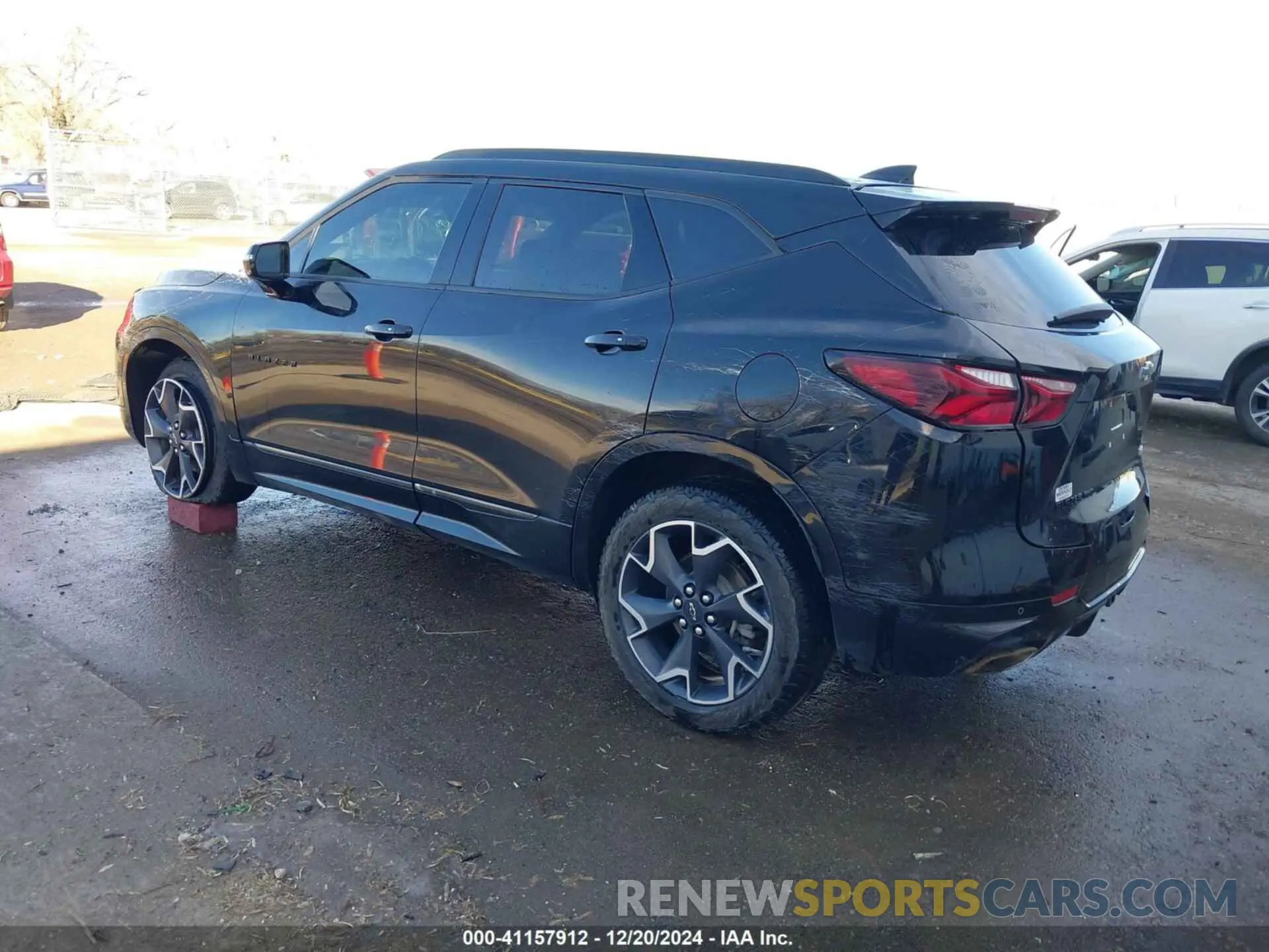3 fotografías del automóvil dañado 3GNKBKRS7MS557772 CHEVROLET BLAZER 2021