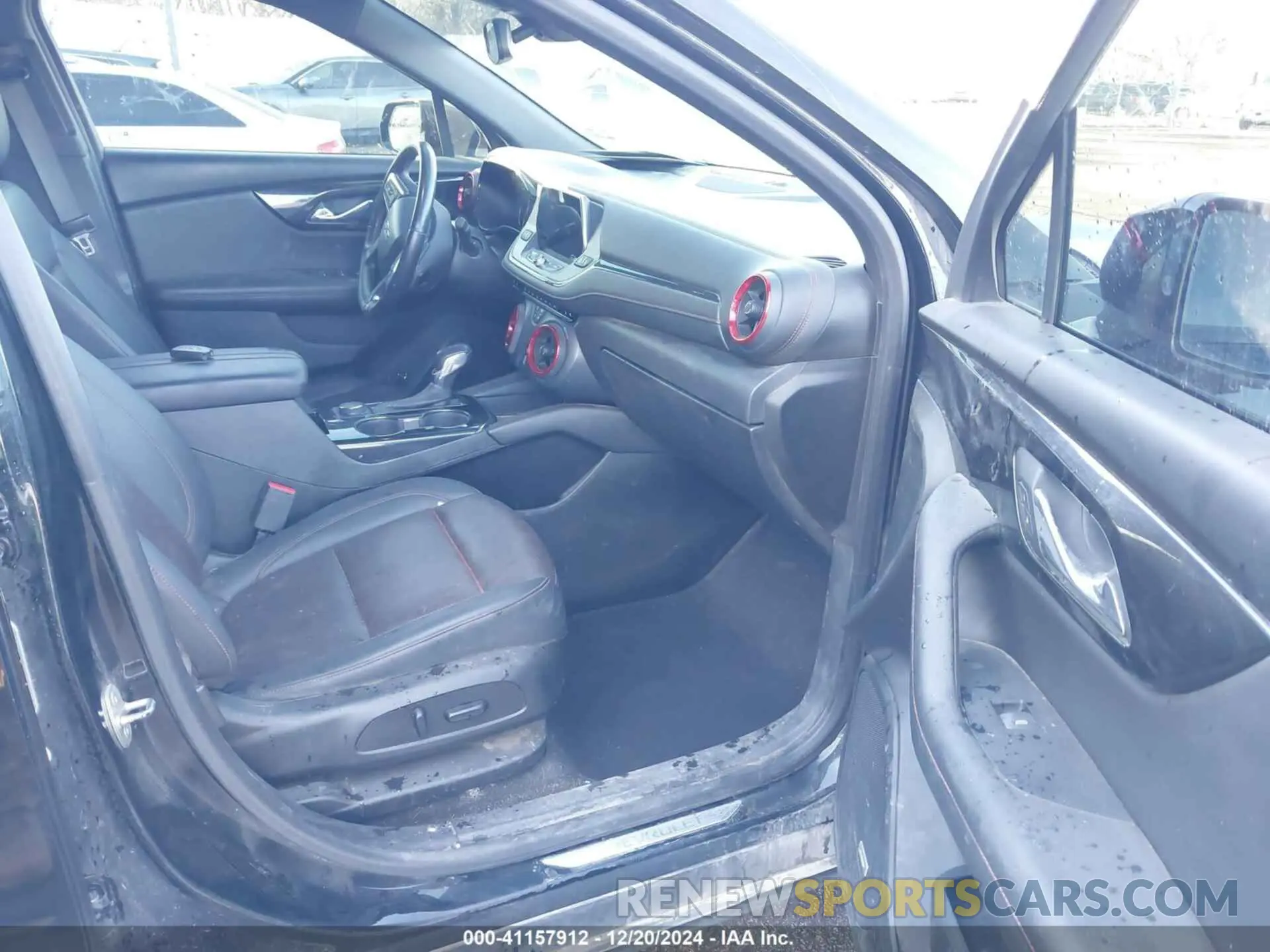 5 fotografías del automóvil dañado 3GNKBKRS7MS557772 CHEVROLET BLAZER 2021
