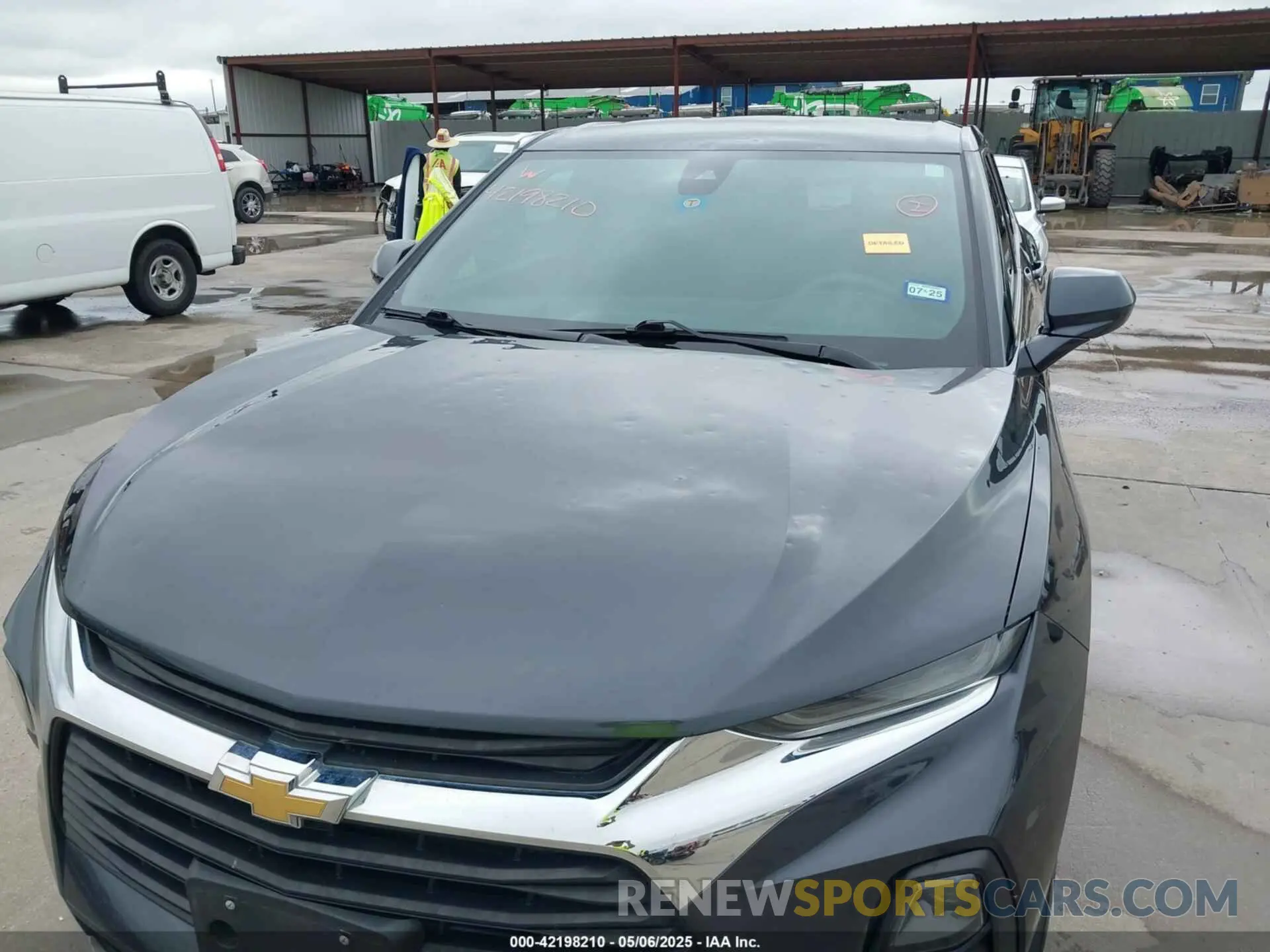6 fotografías del automóvil dañado 3GNKBCR40NS212396 CHEVROLET BLAZER 2022