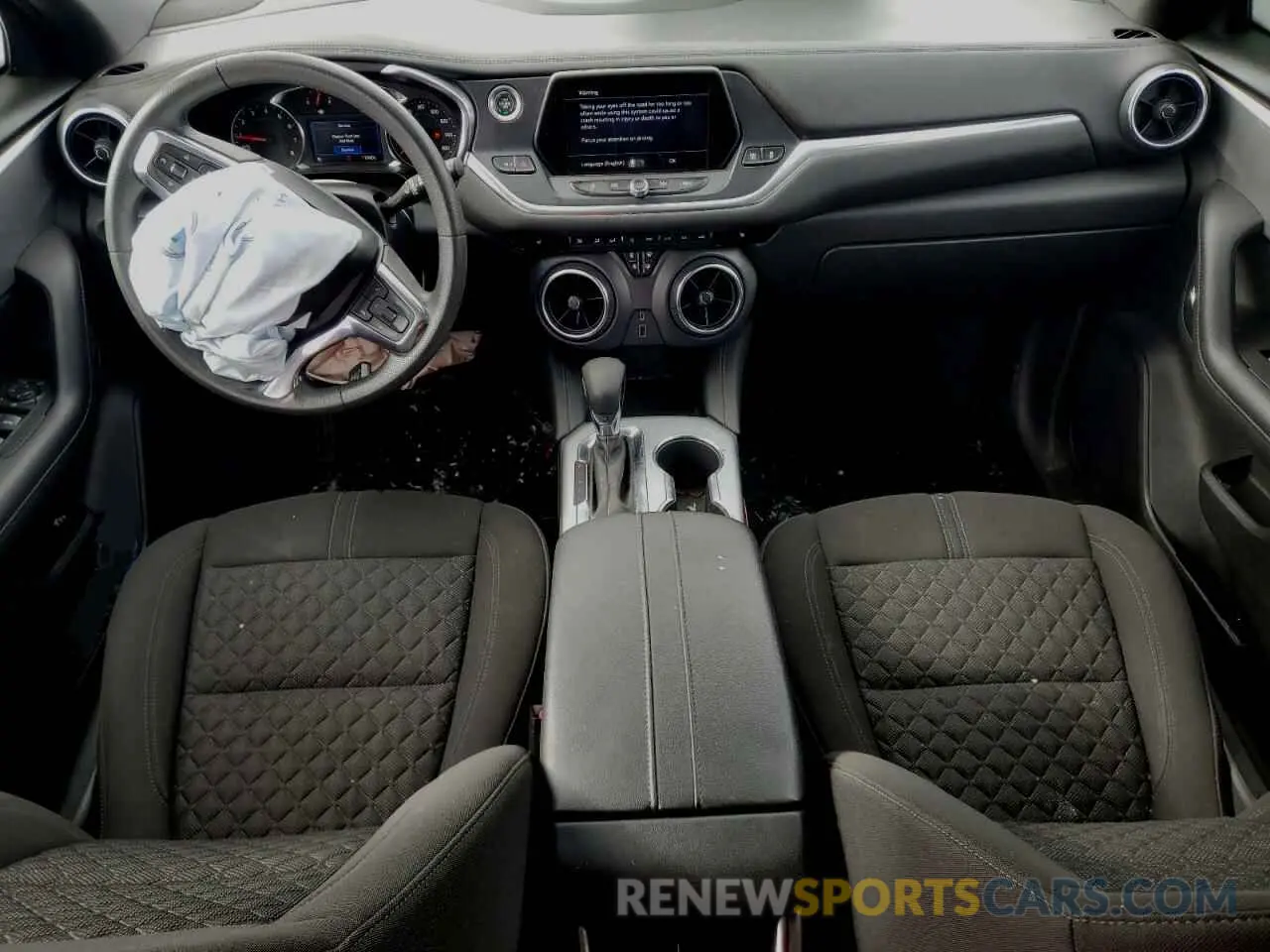 8 fotografías del automóvil dañado 3GNKBCR40NS214956 CHEVROLET BLAZER 2022