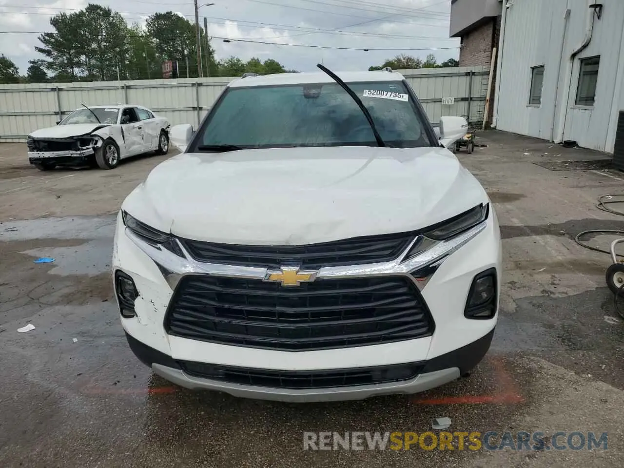 5 fotografías del automóvil dañado 3GNKBCR42NS125647 CHEVROLET BLAZER 2022