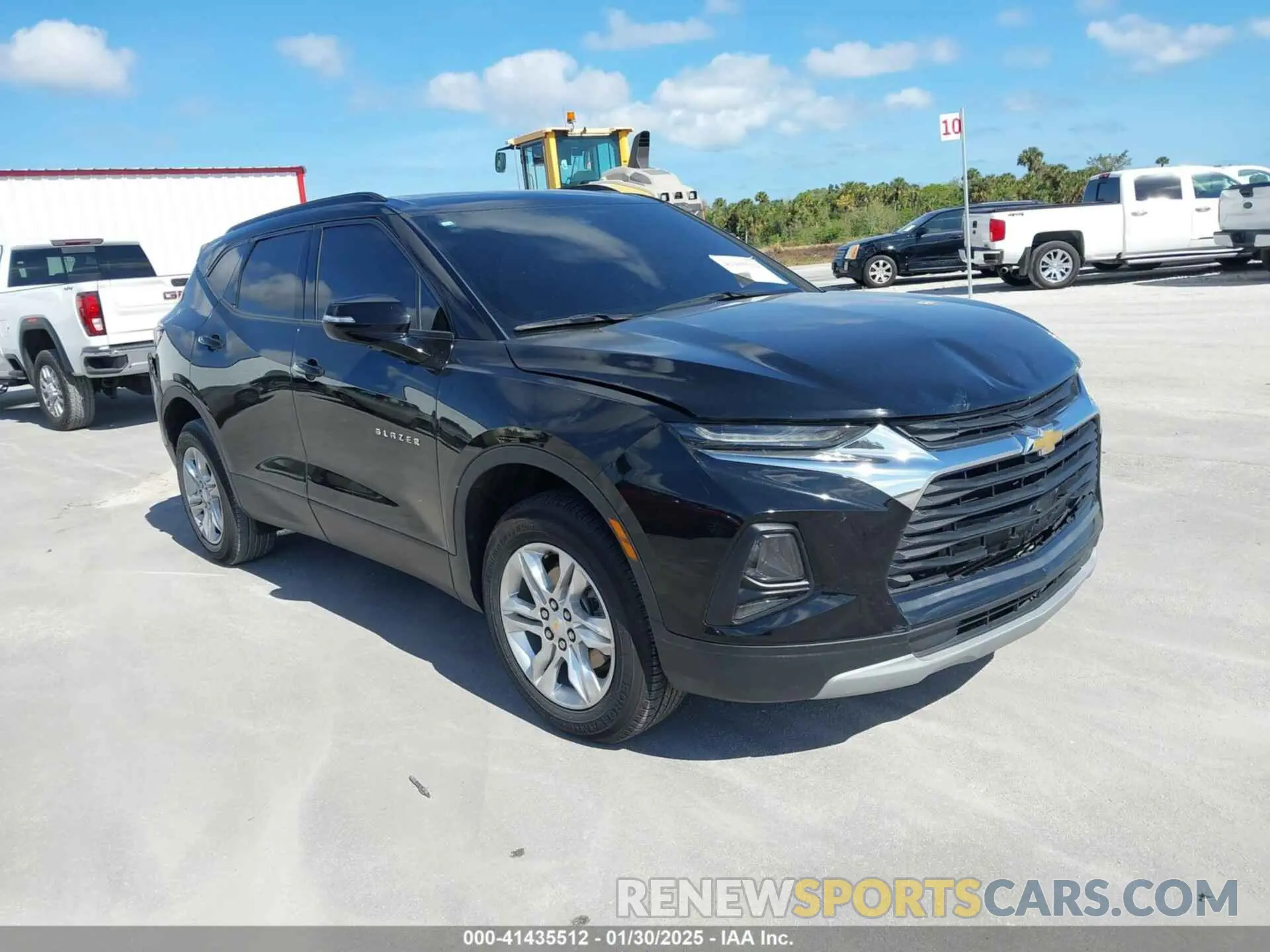 1 fotografías del automóvil dañado 3GNKBCR45NS138120 CHEVROLET BLAZER 2022