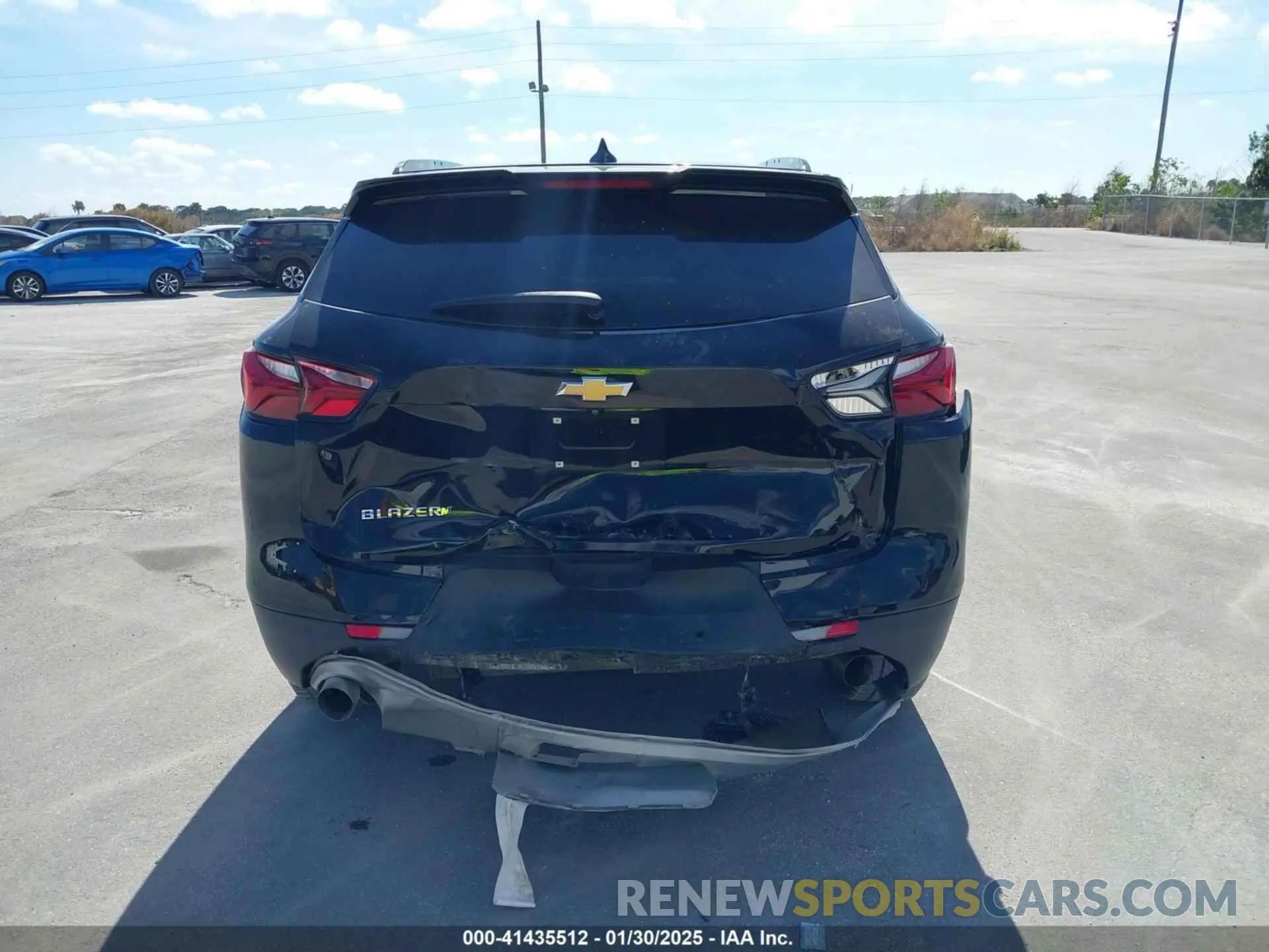 16 fotografías del automóvil dañado 3GNKBCR45NS138120 CHEVROLET BLAZER 2022