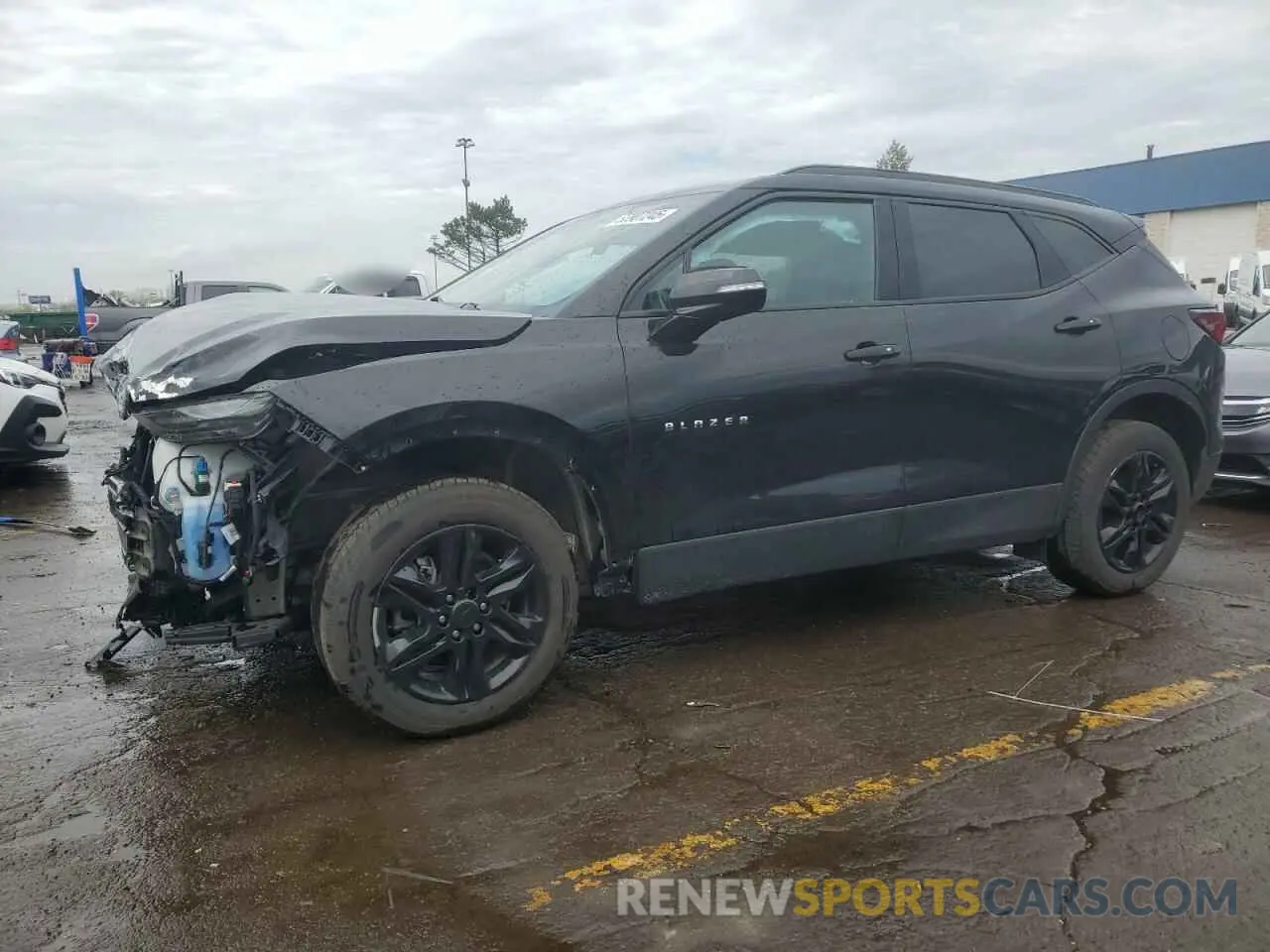 1 fotografías del automóvil dañado 3GNKBCR45NS214340 CHEVROLET BLAZER 2022