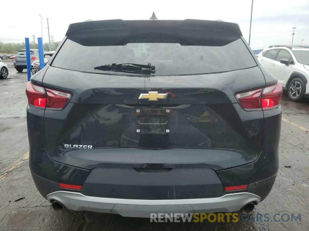 6 fotografías del automóvil dañado 3GNKBCR45NS214340 CHEVROLET BLAZER 2022