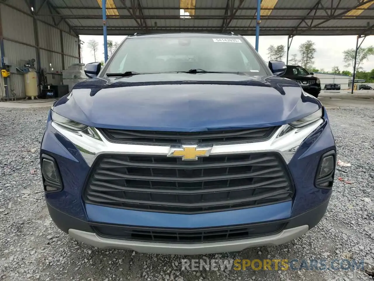 5 fotografías del automóvil dañado 3GNKBCR49NS123636 CHEVROLET BLAZER 2022