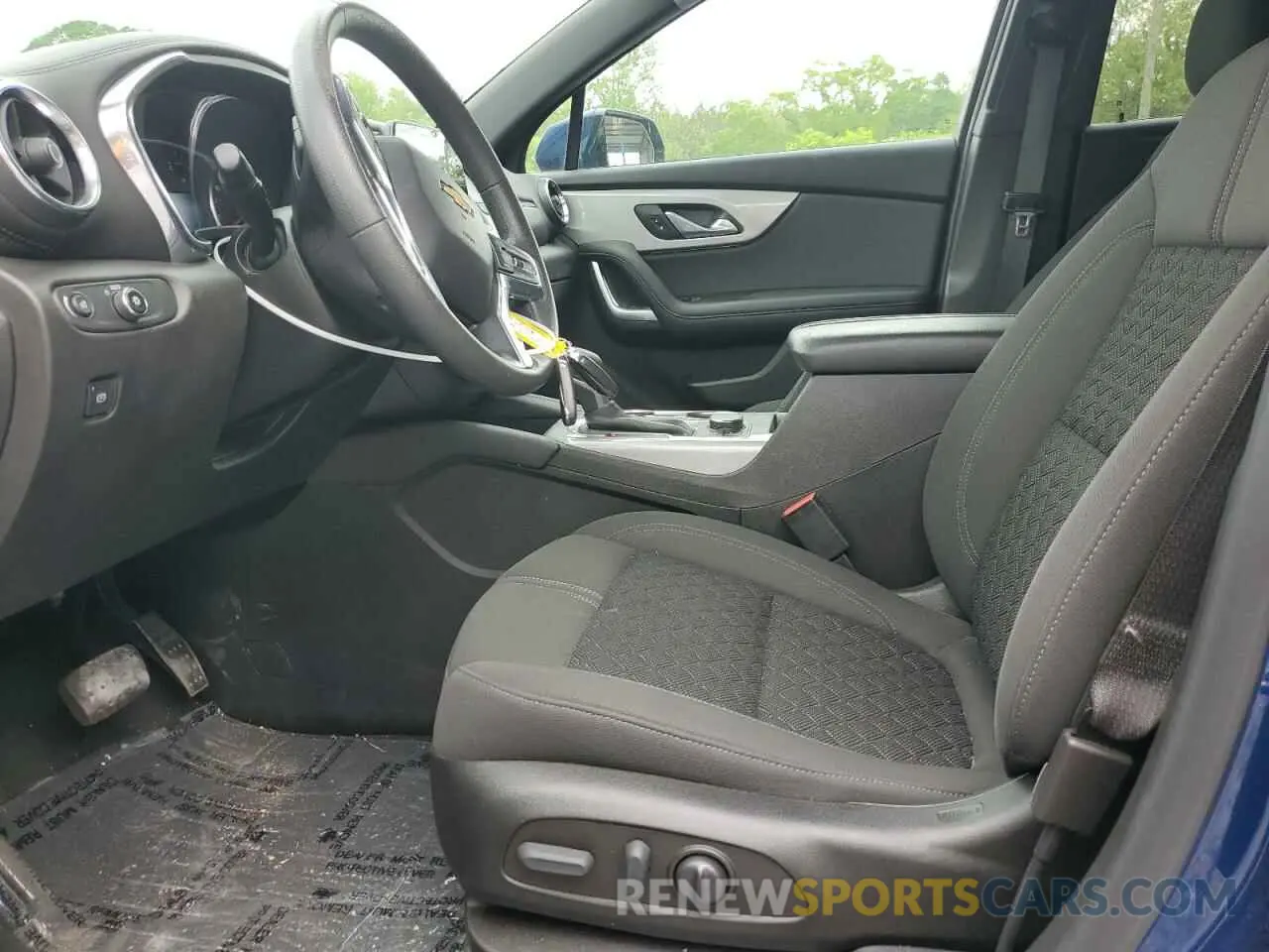 7 fotografías del automóvil dañado 3GNKBCR49NS123636 CHEVROLET BLAZER 2022