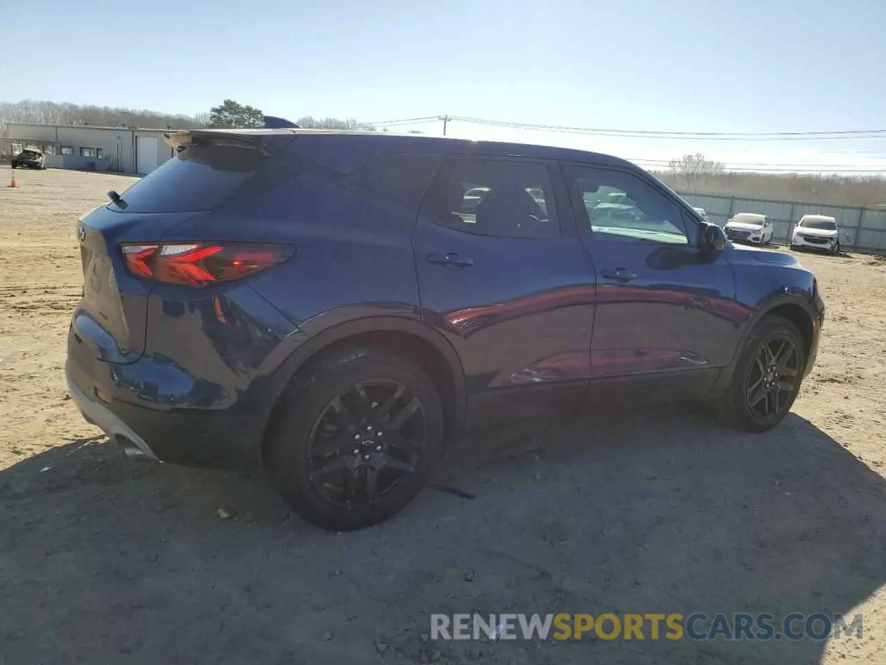 3 fotografías del automóvil dañado 3GNKBCR49NS125080 CHEVROLET BLAZER 2022